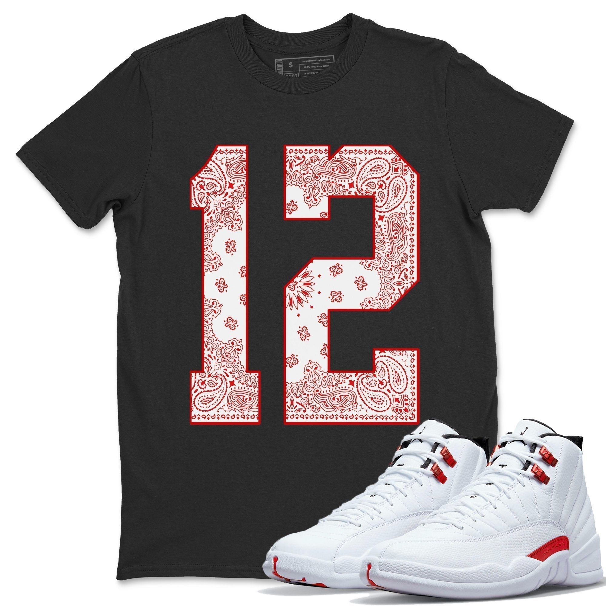 Bandana 12 Unisex Tops - Air Jordan 12 Twist