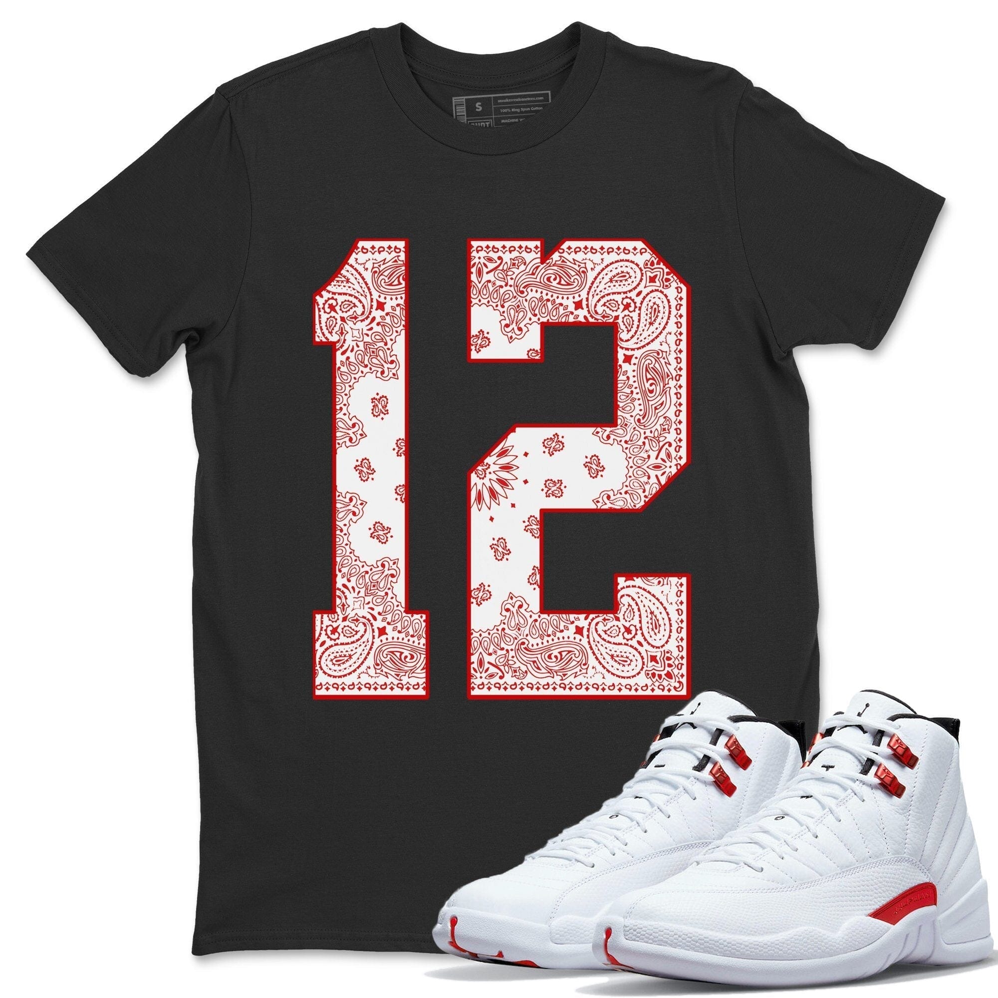 Bandana 12 Unisex Tops - Air Jordan 12 Twist