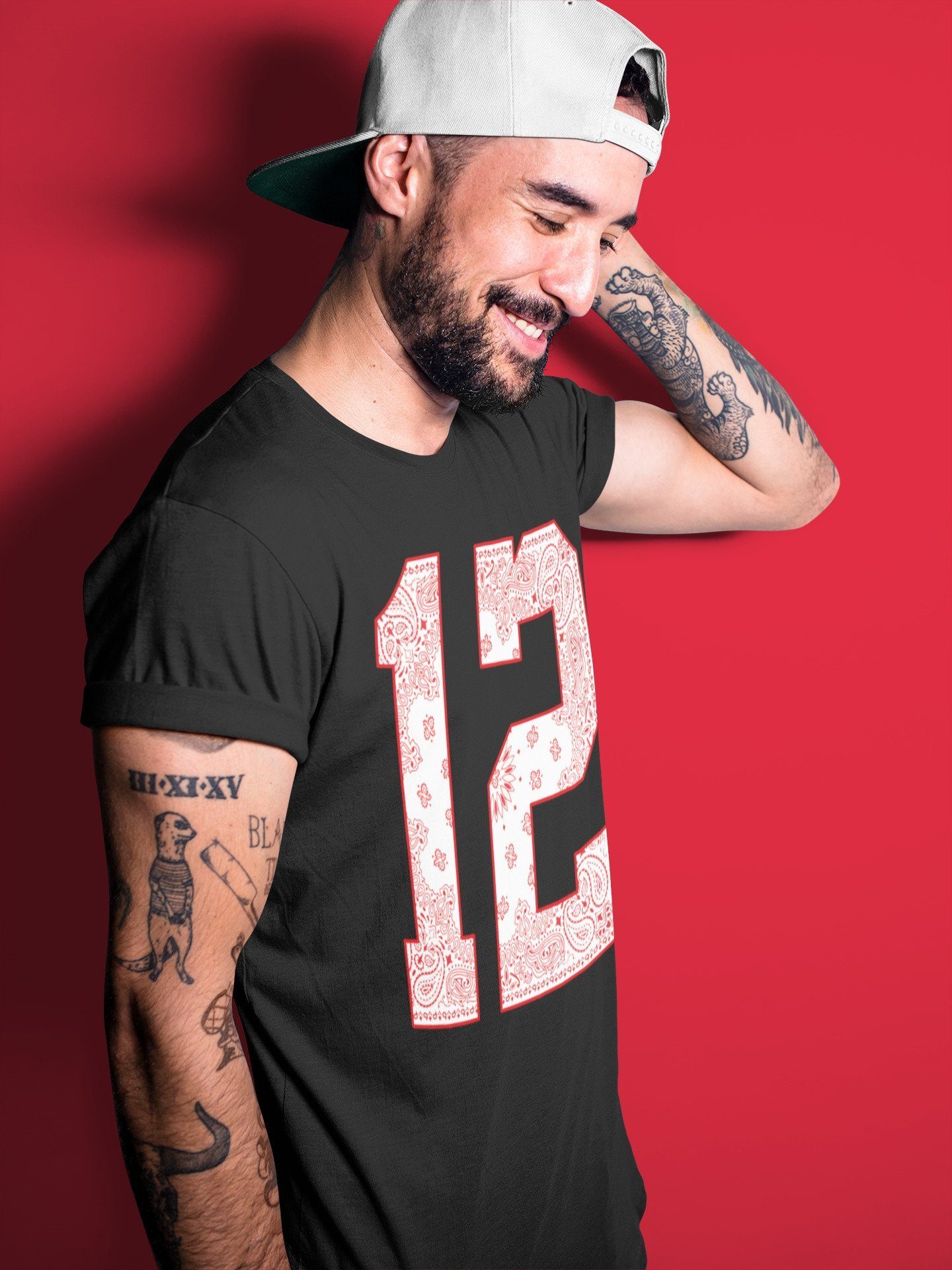 Bandana 12 Unisex Tops - Air Jordan 12 Twist