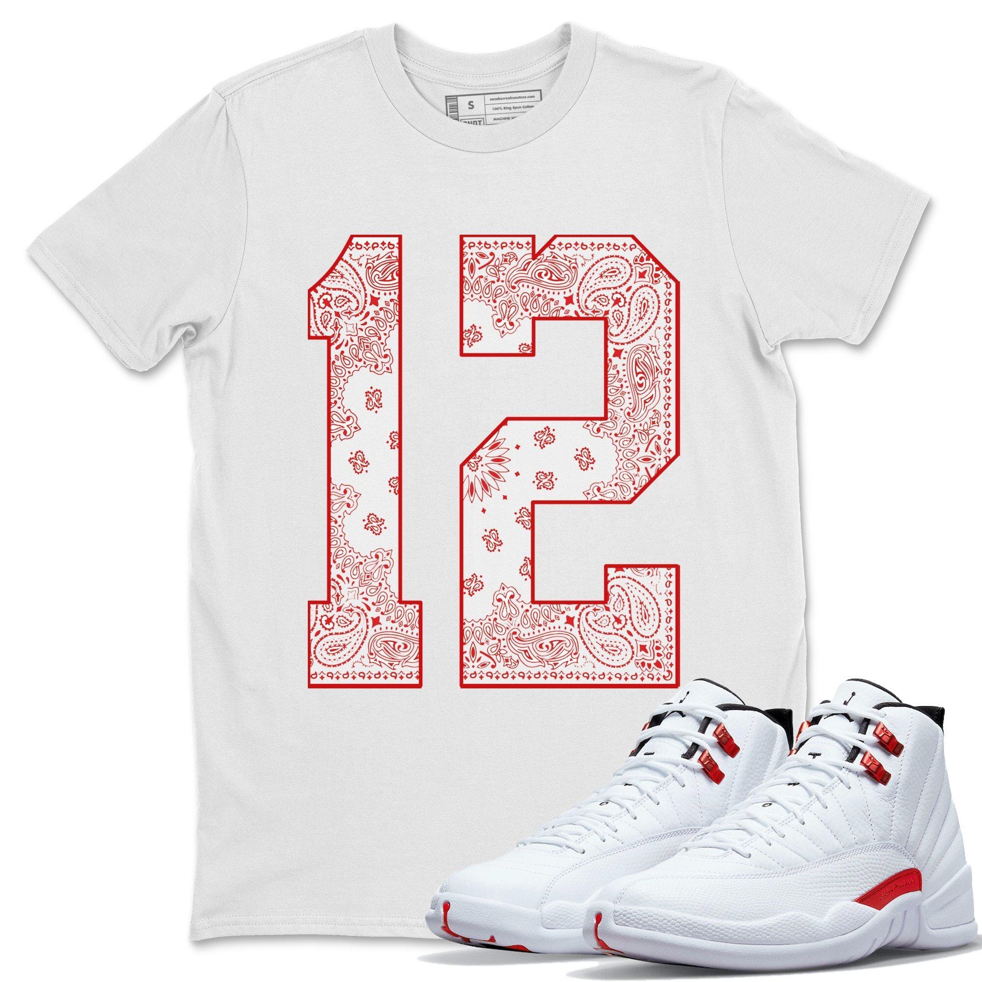 Bandana 12 Unisex Tops - Air Jordan 12 Twist