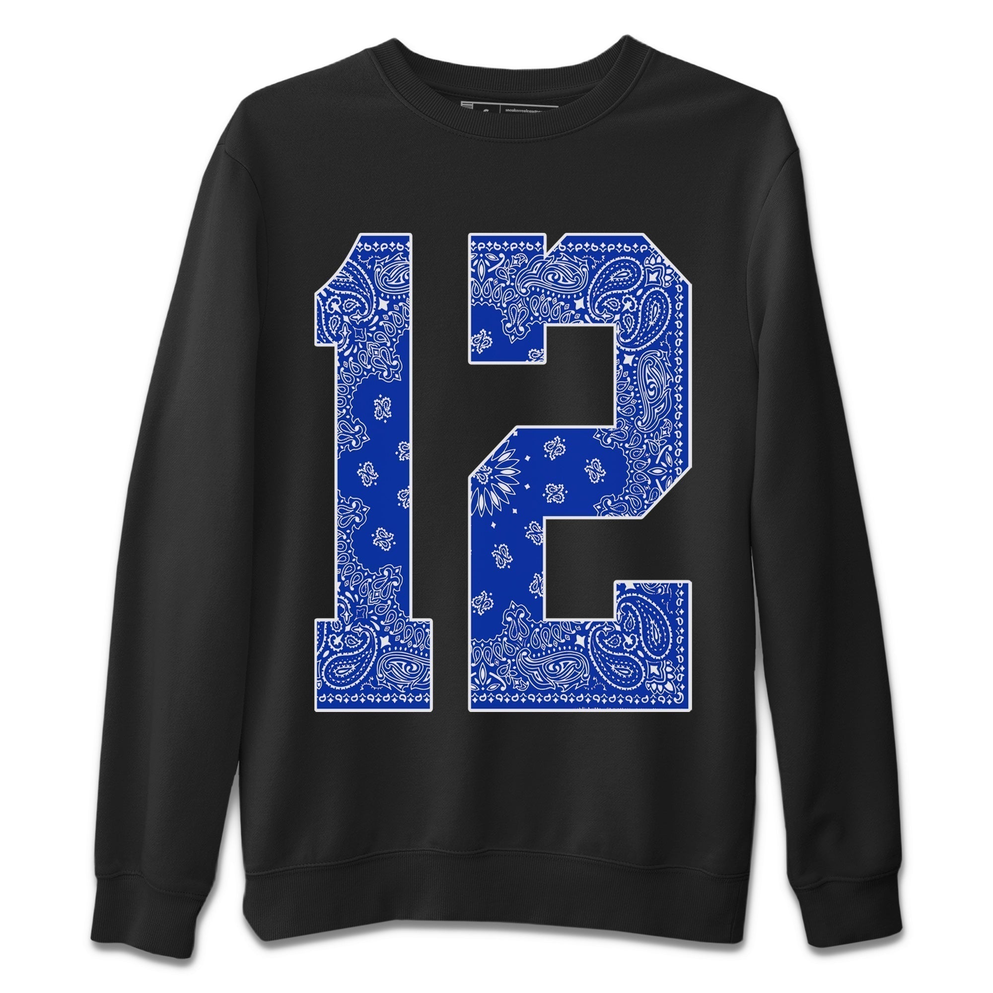 Bandana 12 Unisex Tops - Air Jordan 12 Hyper Royal