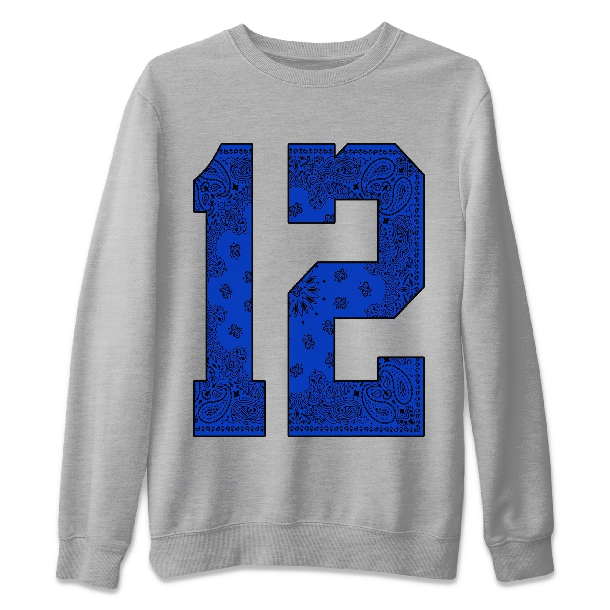 Bandana 12 Unisex Tops - Air Jordan 12 Hyper Royal