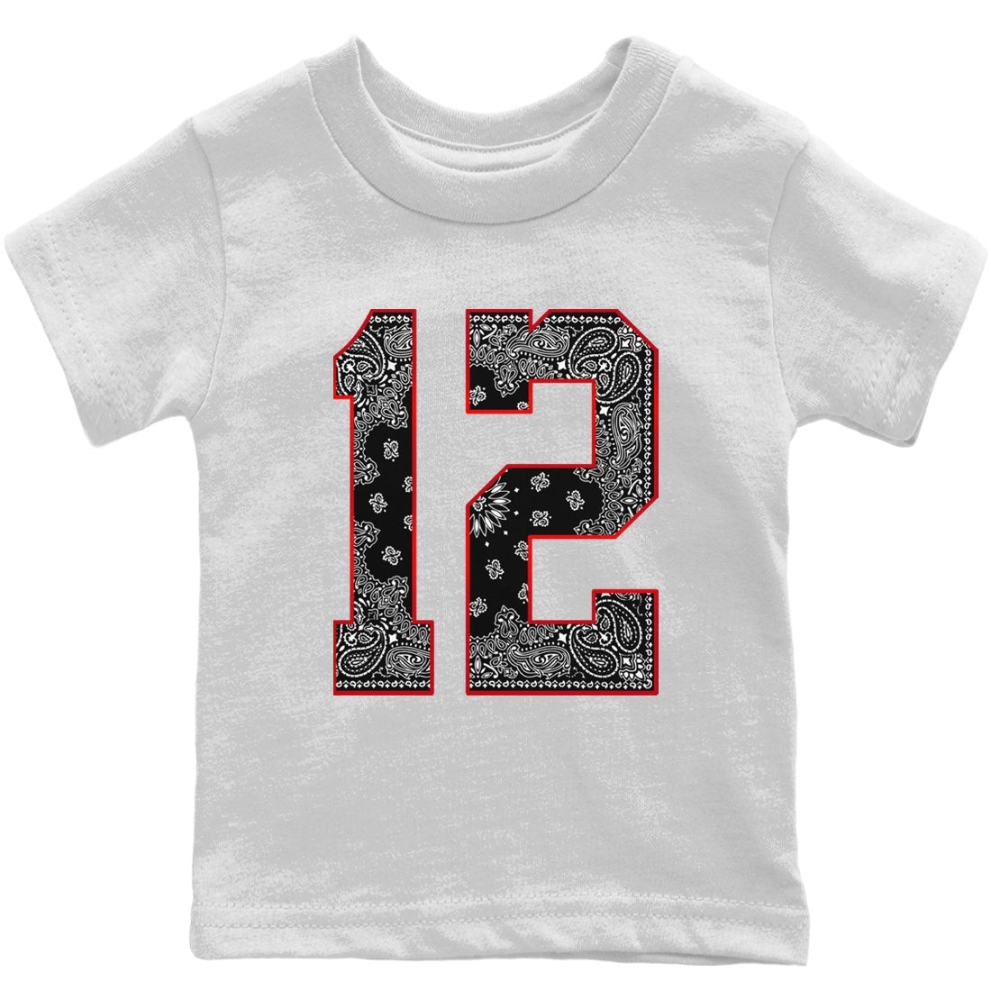 Bandana 12 Kids Tops - Air Jordan 12 Playoffs