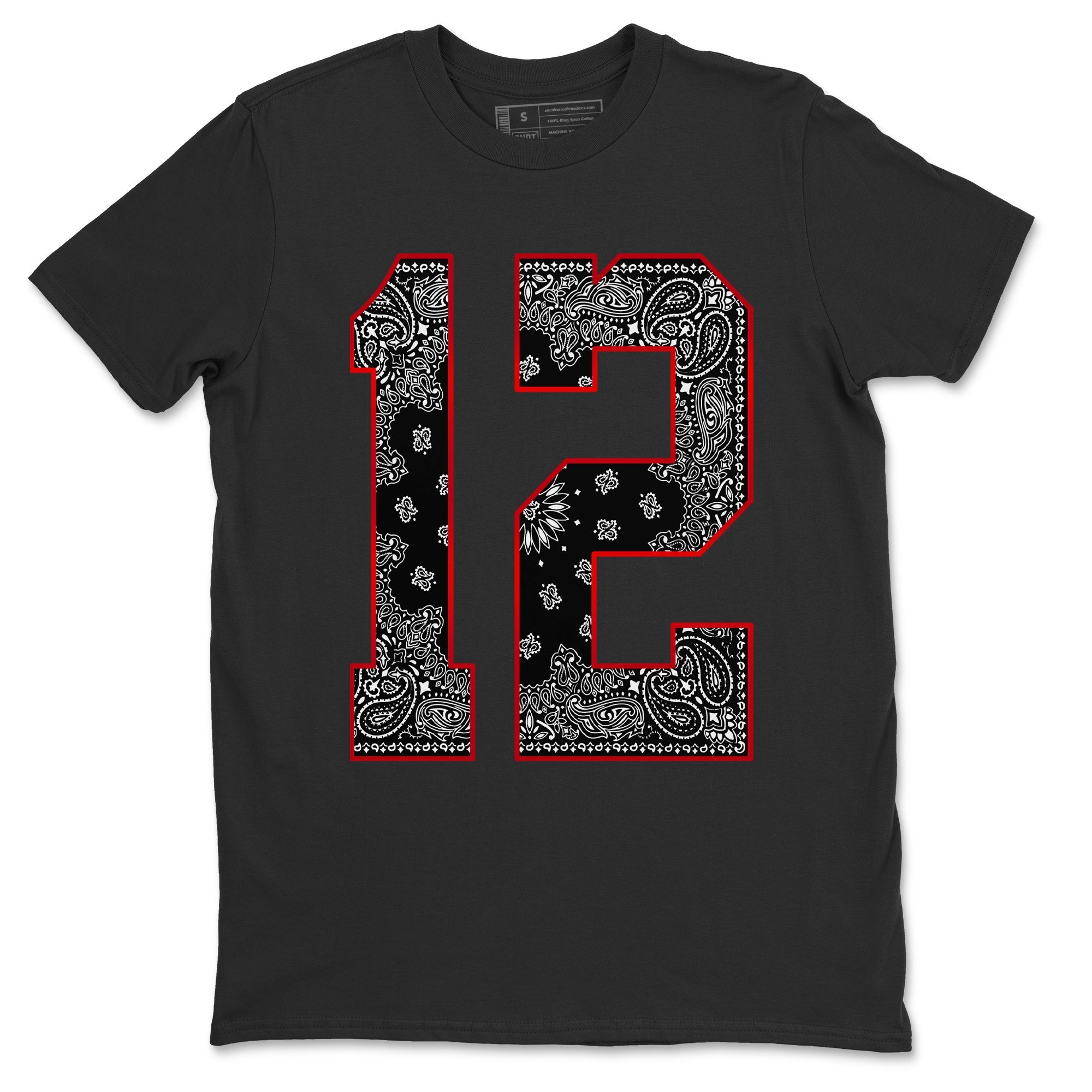 Bandana 12 Unisex Tops - Air Jordan 12 Playoffs