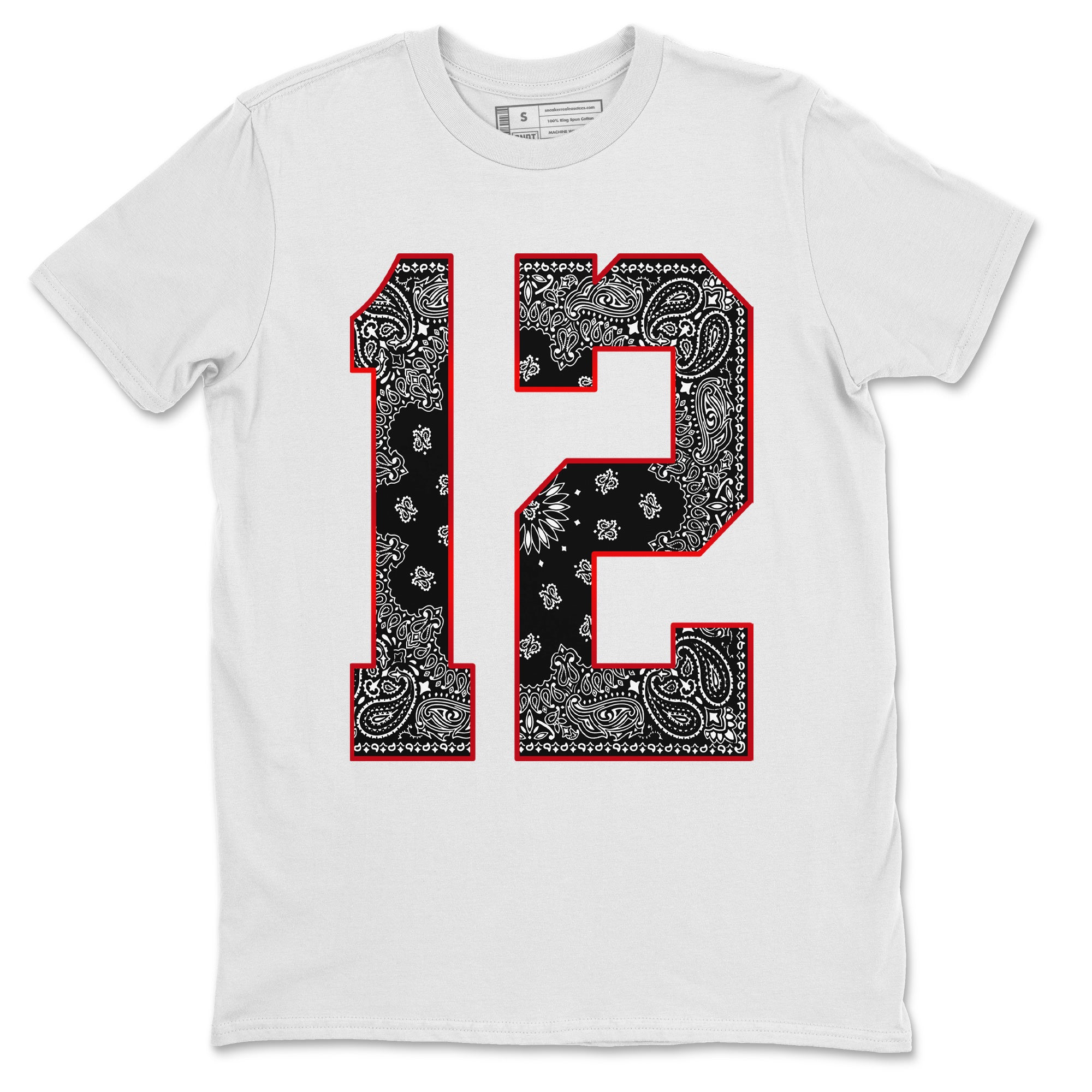 Bandana 12 Unisex Tops - Air Jordan 12 Playoffs