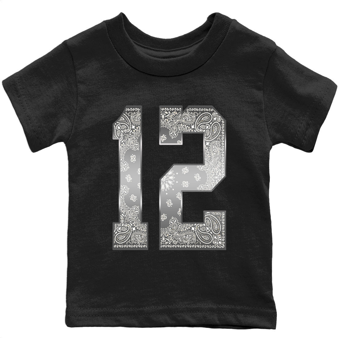 Bandana 12 Kids Tops - Air Jordan 12 Stealth