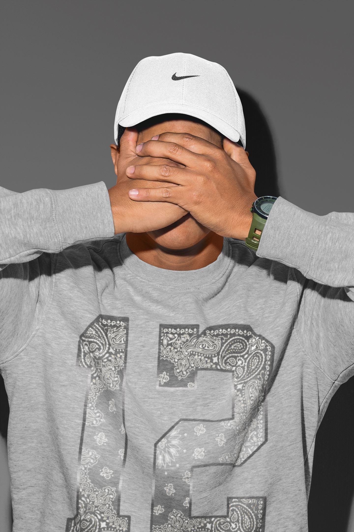 Bandana 12 Unisex Tops - Air Jordan 12 Stealth