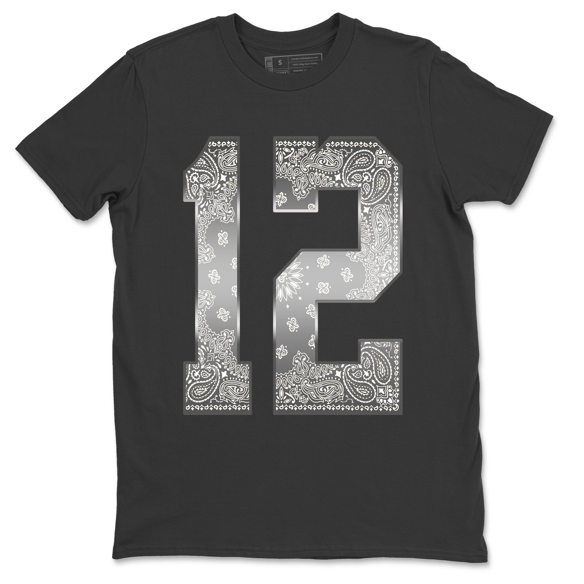Bandana 12 Unisex Tops - Air Jordan 12 Stealth