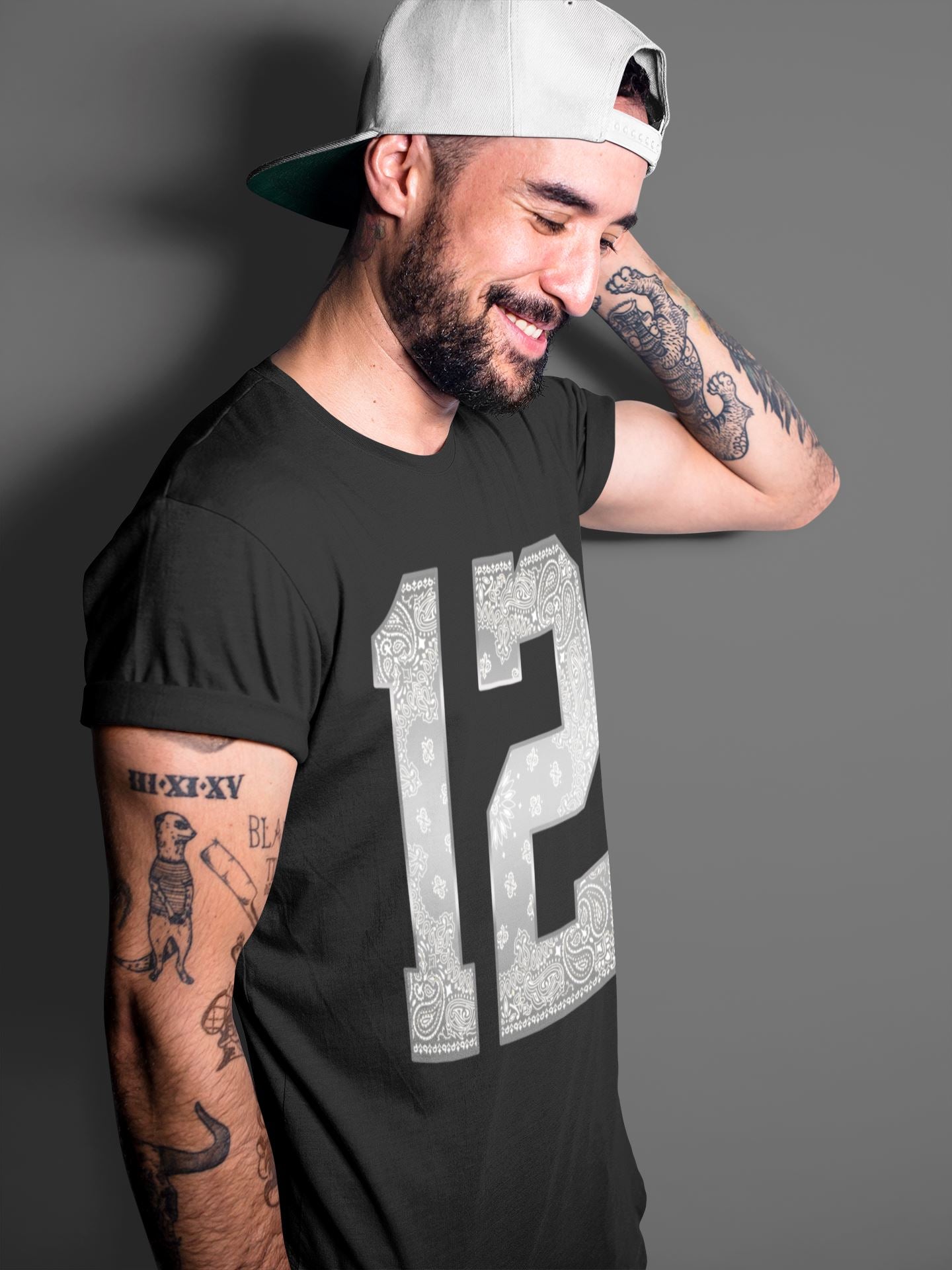 Bandana 12 Unisex Tops - Air Jordan 12 Stealth
