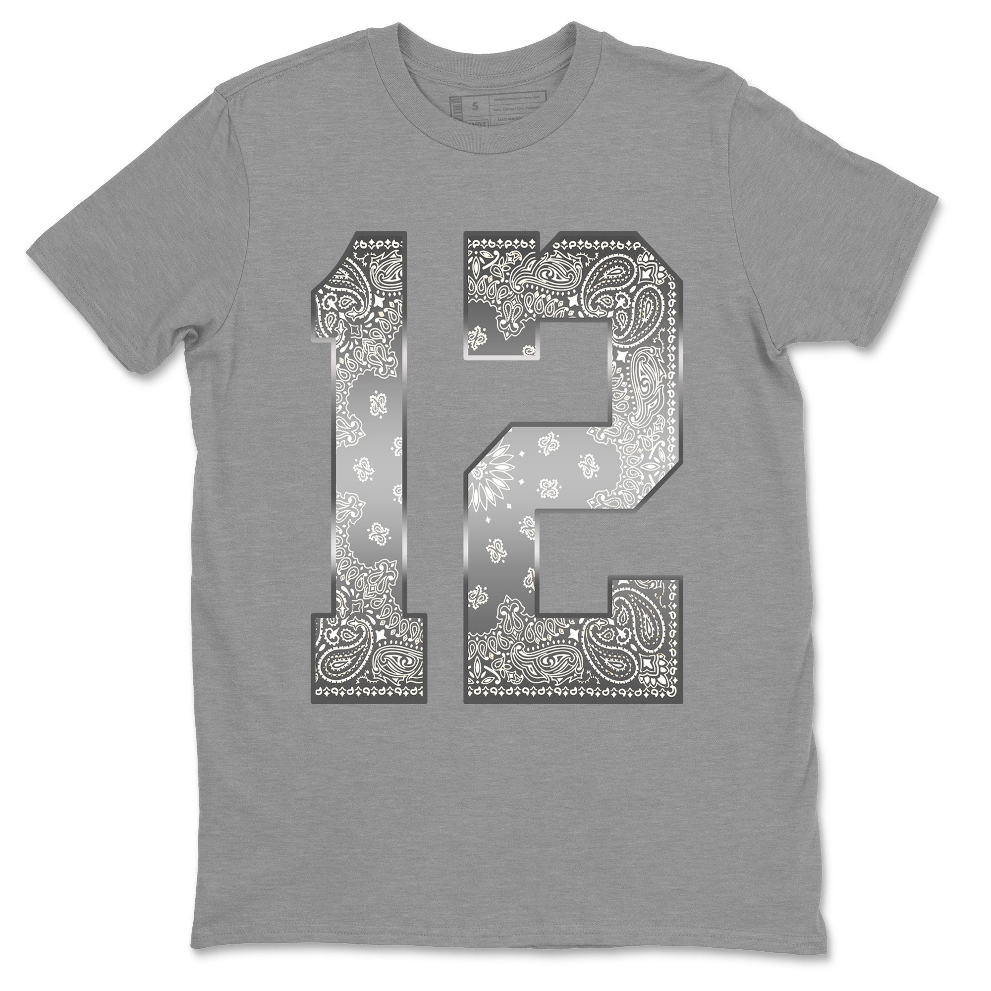 Bandana 12 Unisex Tops - Air Jordan 12 Stealth