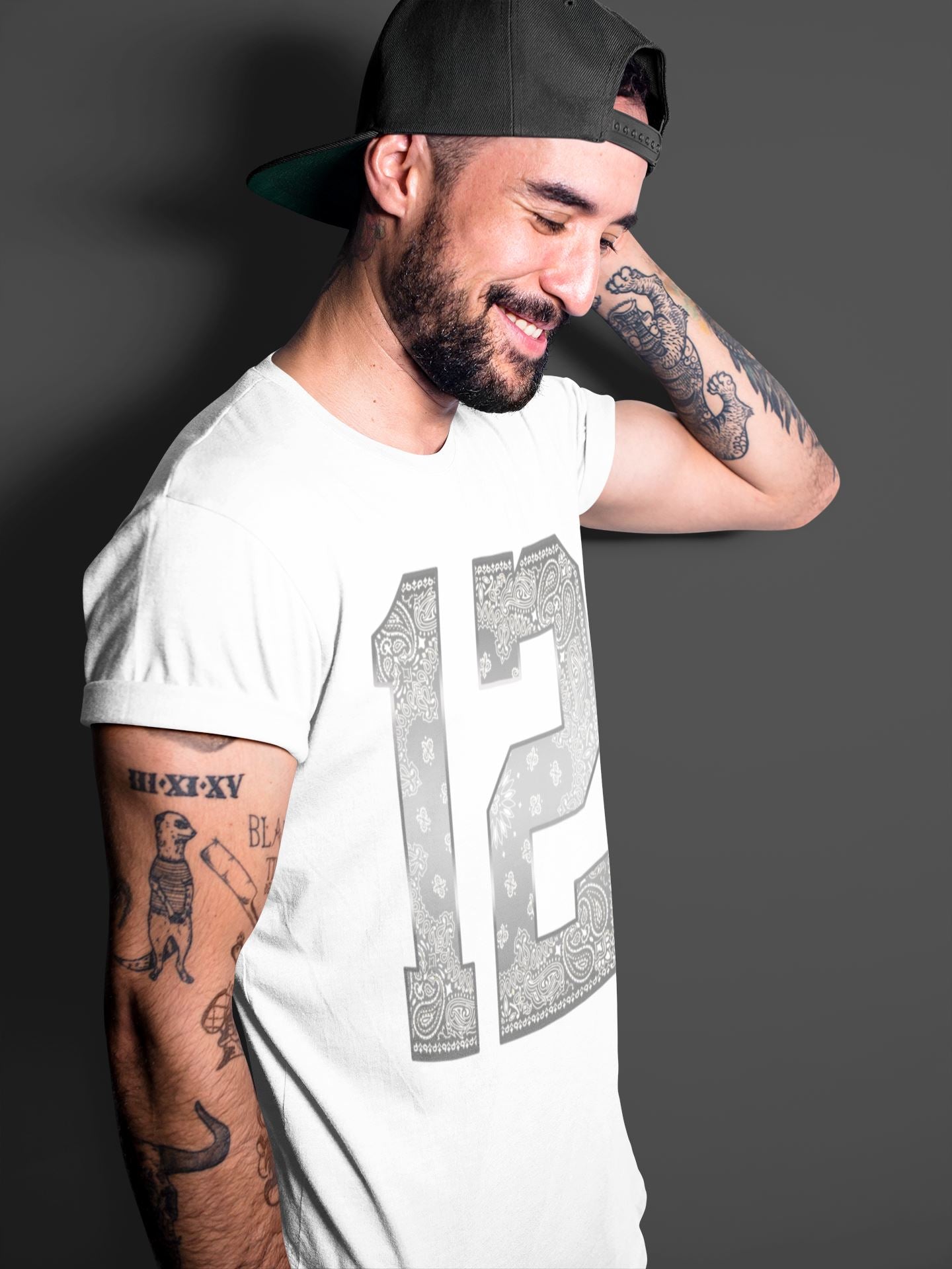 Bandana 12 Unisex Tops - Air Jordan 12 Stealth