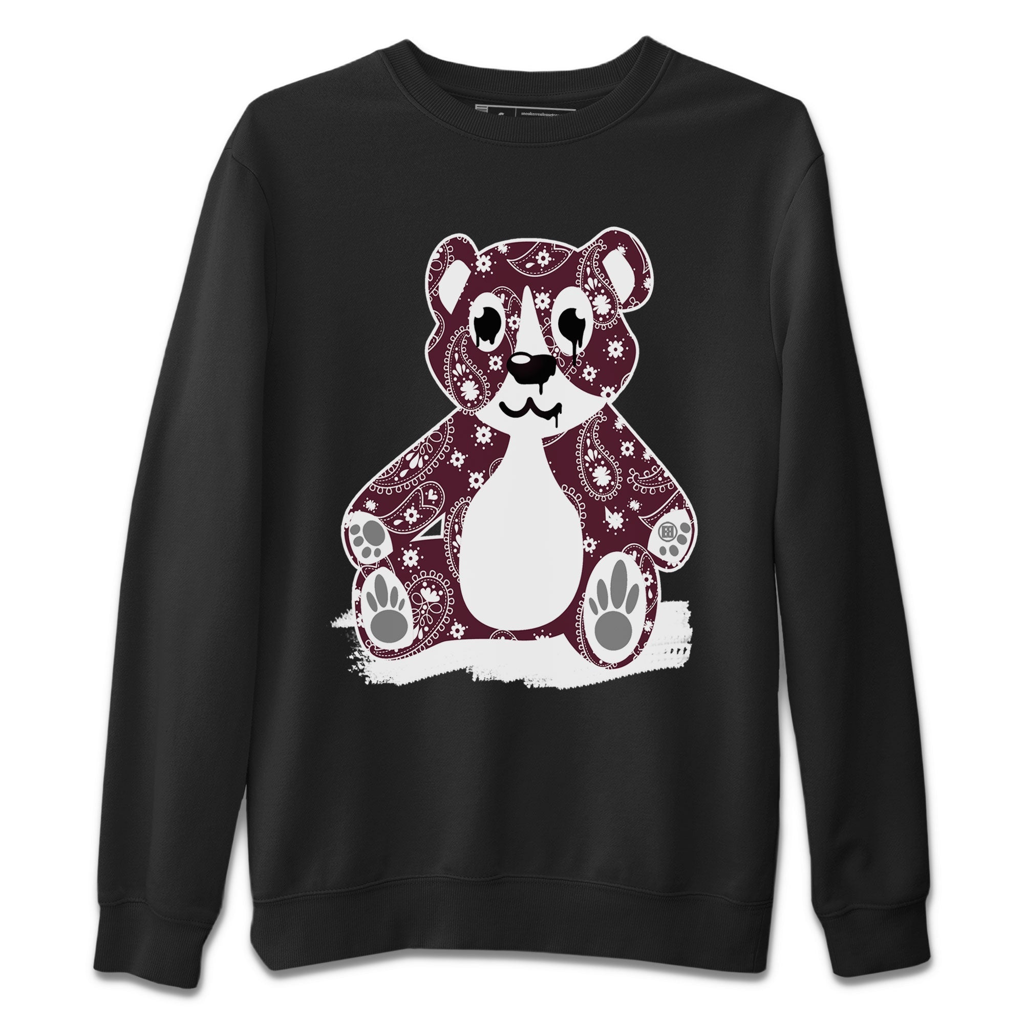 Bandana Bear Unisex Tops - Air Jordan 5 Burgundy