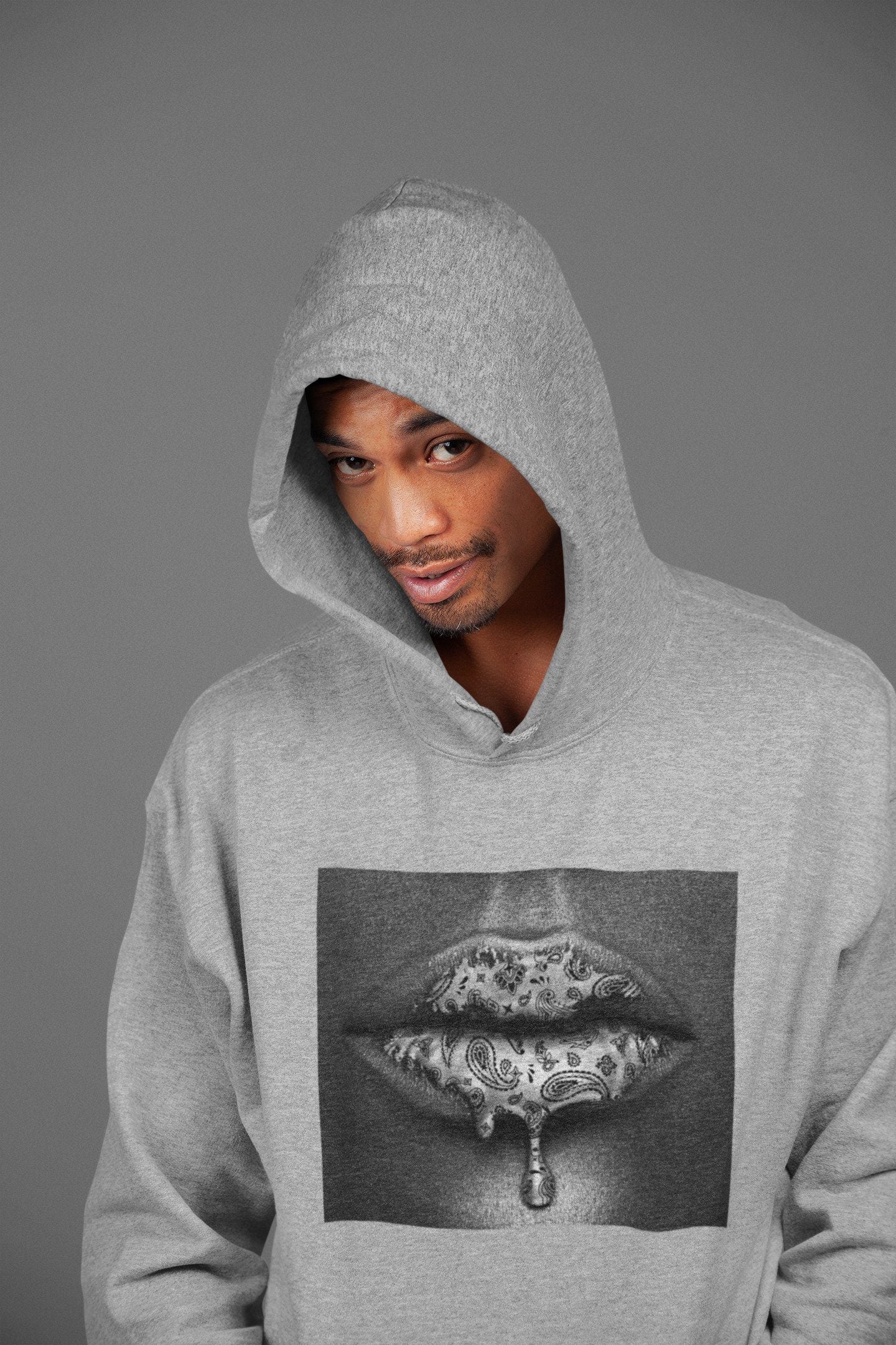 Bandana Lips Unisex Tops - Air Jordan 1 Shadow 2.0