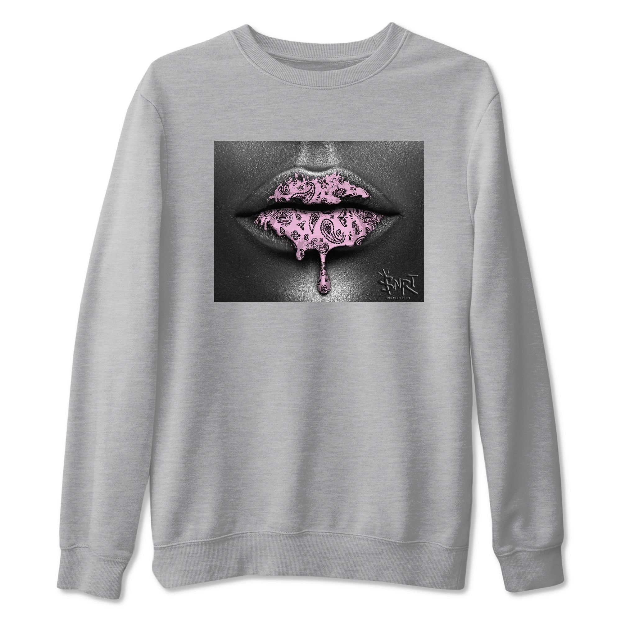 Bandana Lips snkmatch Tees - Air Jordan 4 Orchid