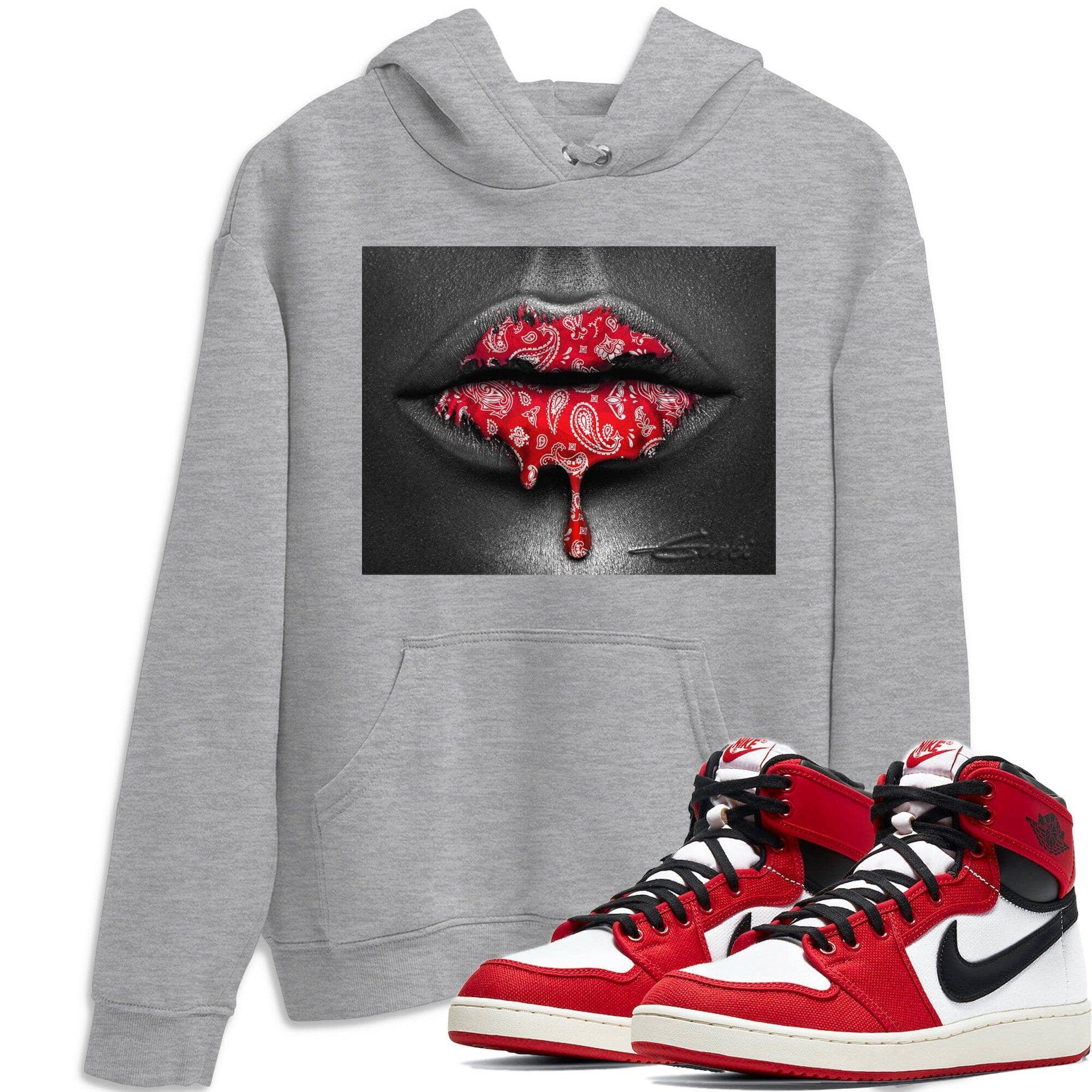 Bandana Lips Unisex Tops - Air Jordan 1 Chicago