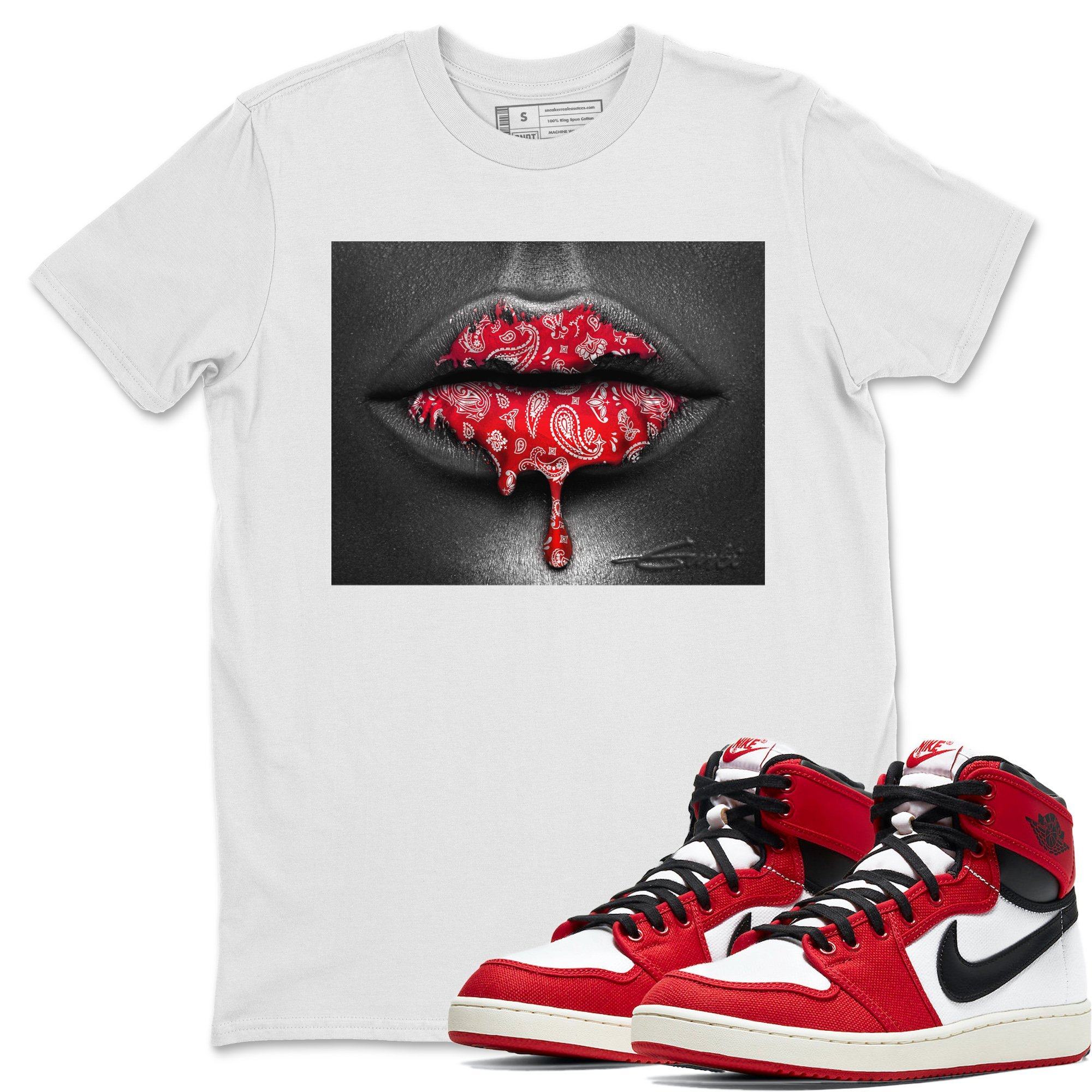 Bandana Lips Unisex Tops - Air Jordan 1 Chicago