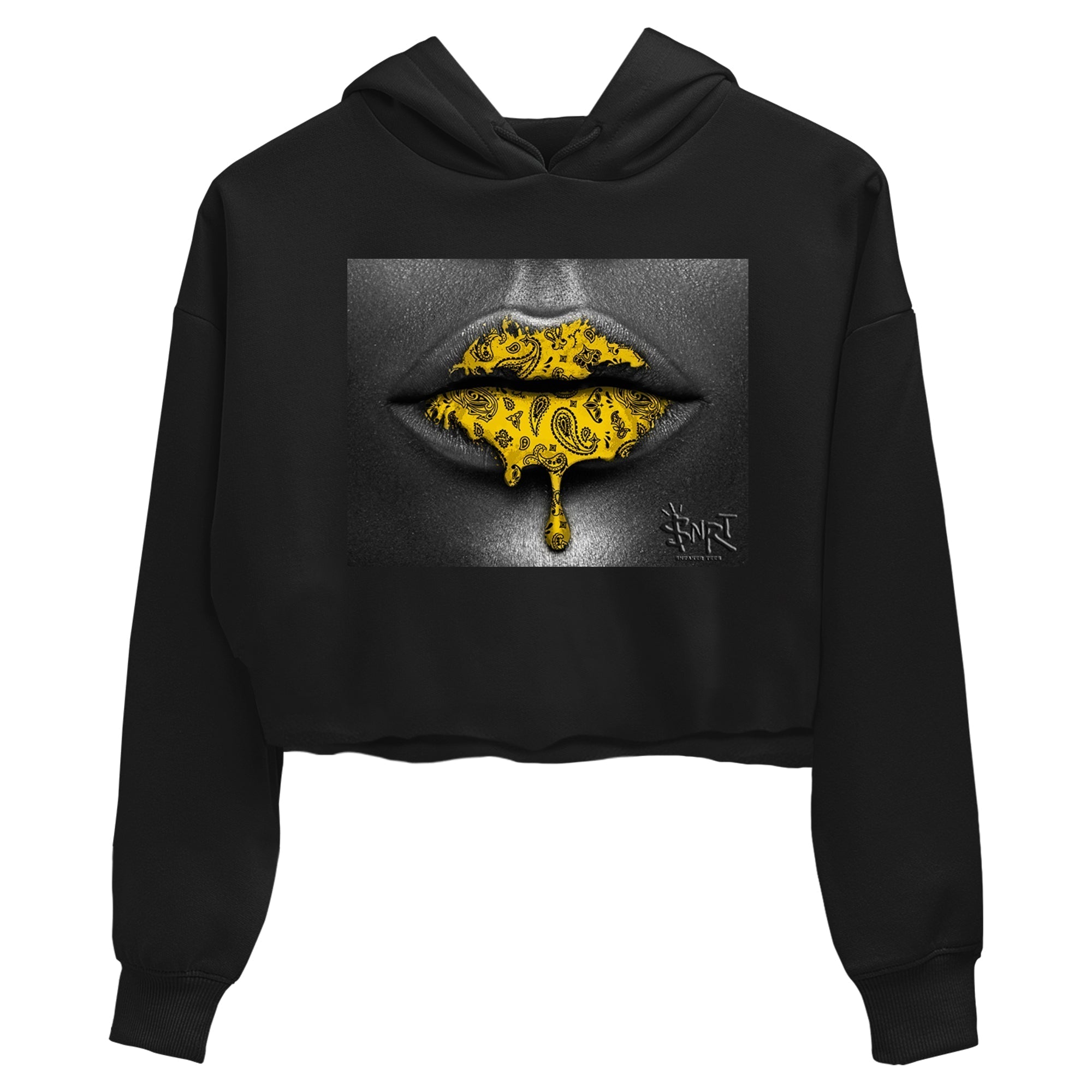 Bandana Lips snkmatch Women's Top - Dunk High Pollen