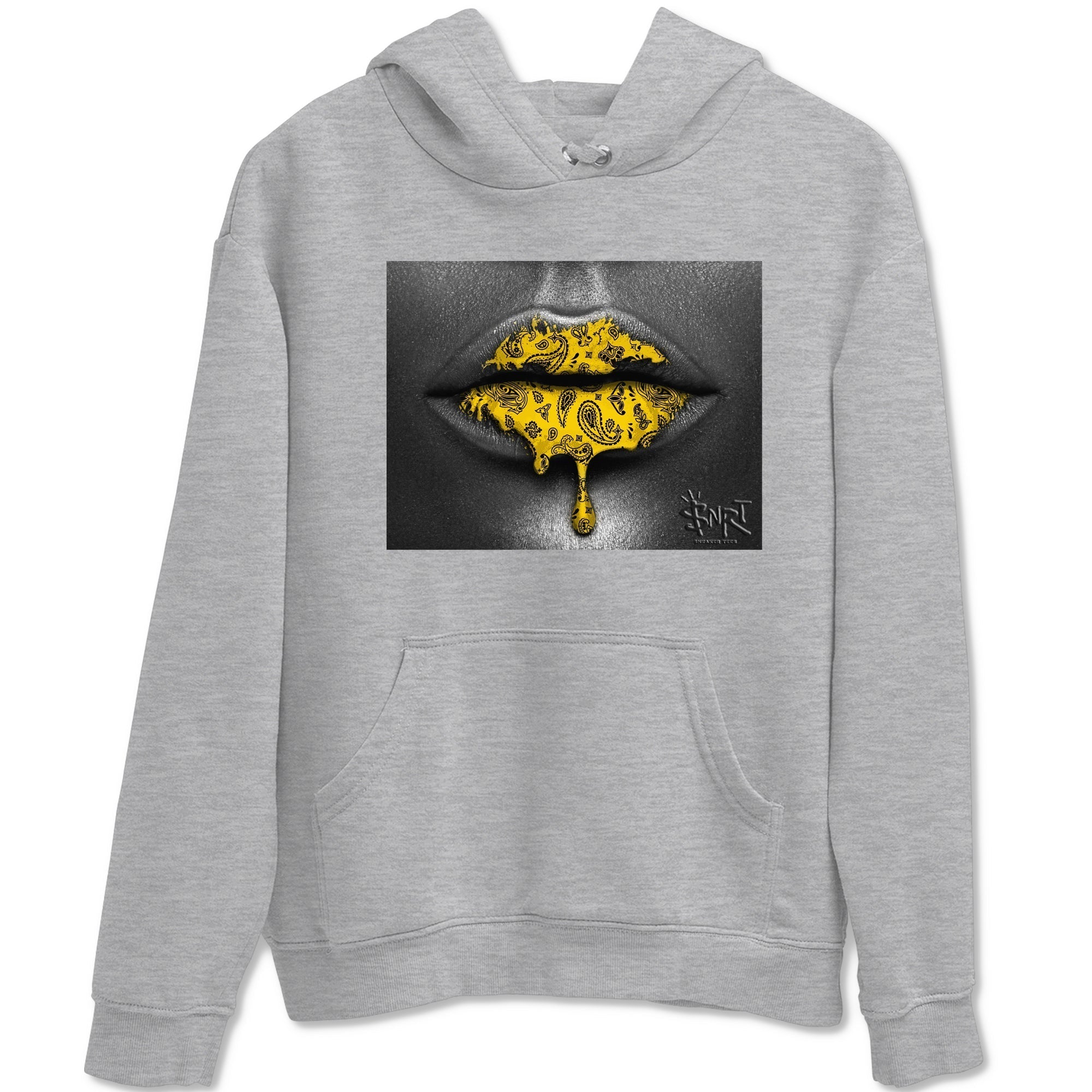 Bandana Lips snkmatch Tees - Dunk High Pollen