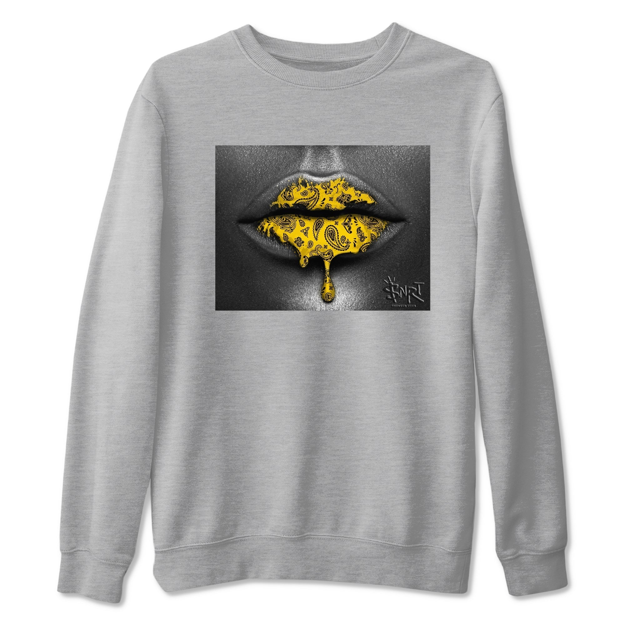 Bandana Lips snkmatch Tees - Dunk High Pollen