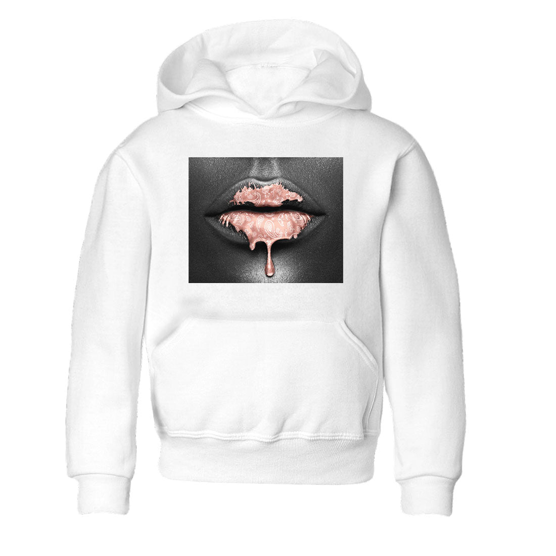 Bandana Lips snkmatch Tee Kids - Dunk Rose Whisper