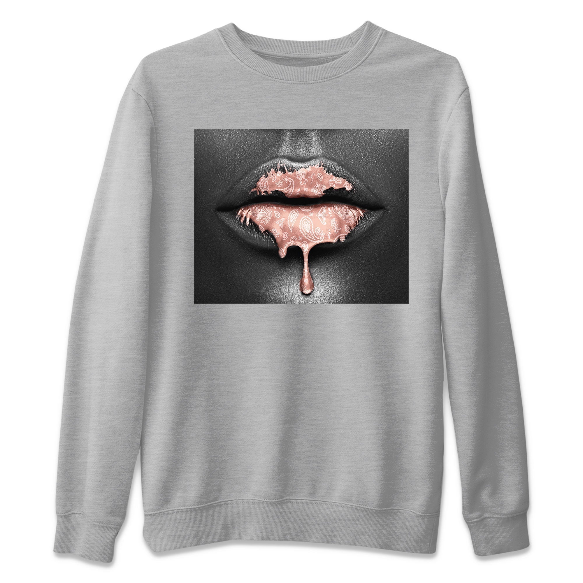 Bandana Lips snkmatch Tee - Dunk Rose Whisper