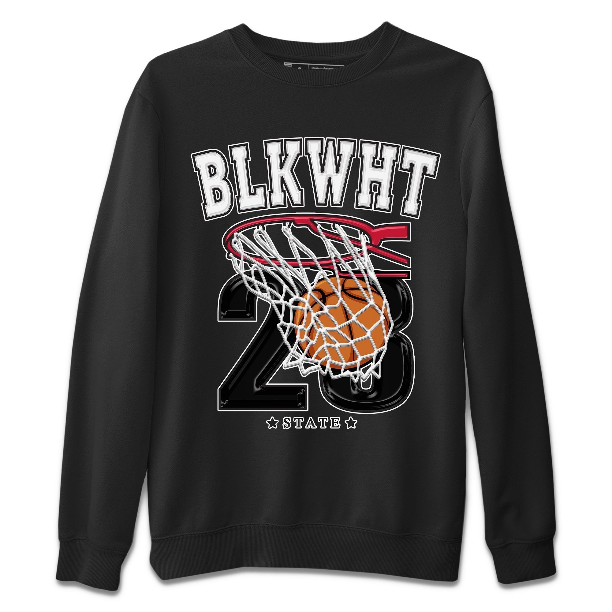 Basketball Unisex Tops - Air Jordan 1 Black White