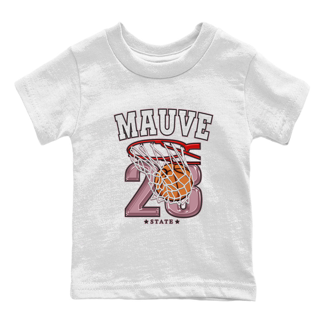 Basketball snkmatch Tee Kids - Air Jordan 1 Mauve
