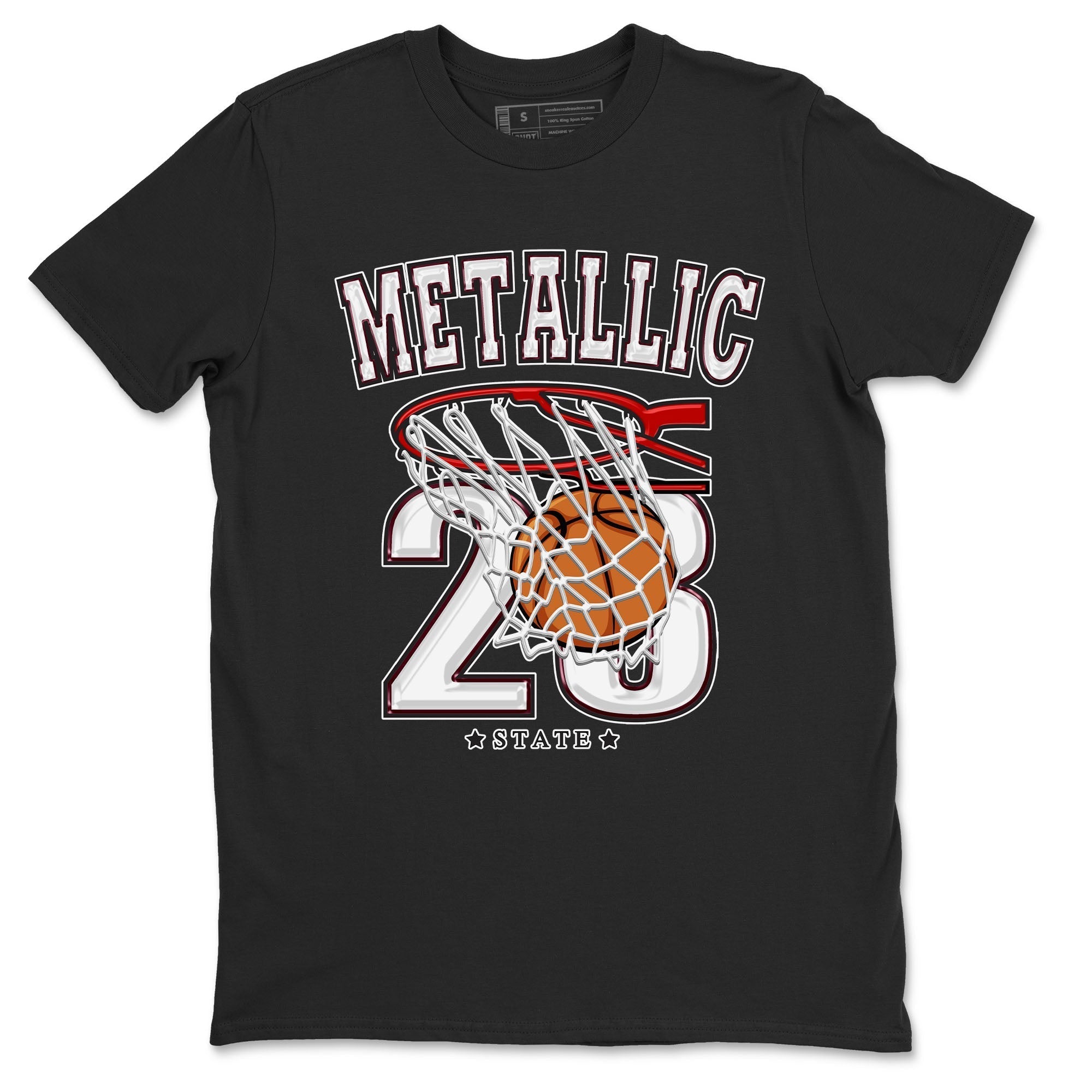 Basketball snkmatch Tees - Air Jordan 1 Metallic Burgundy