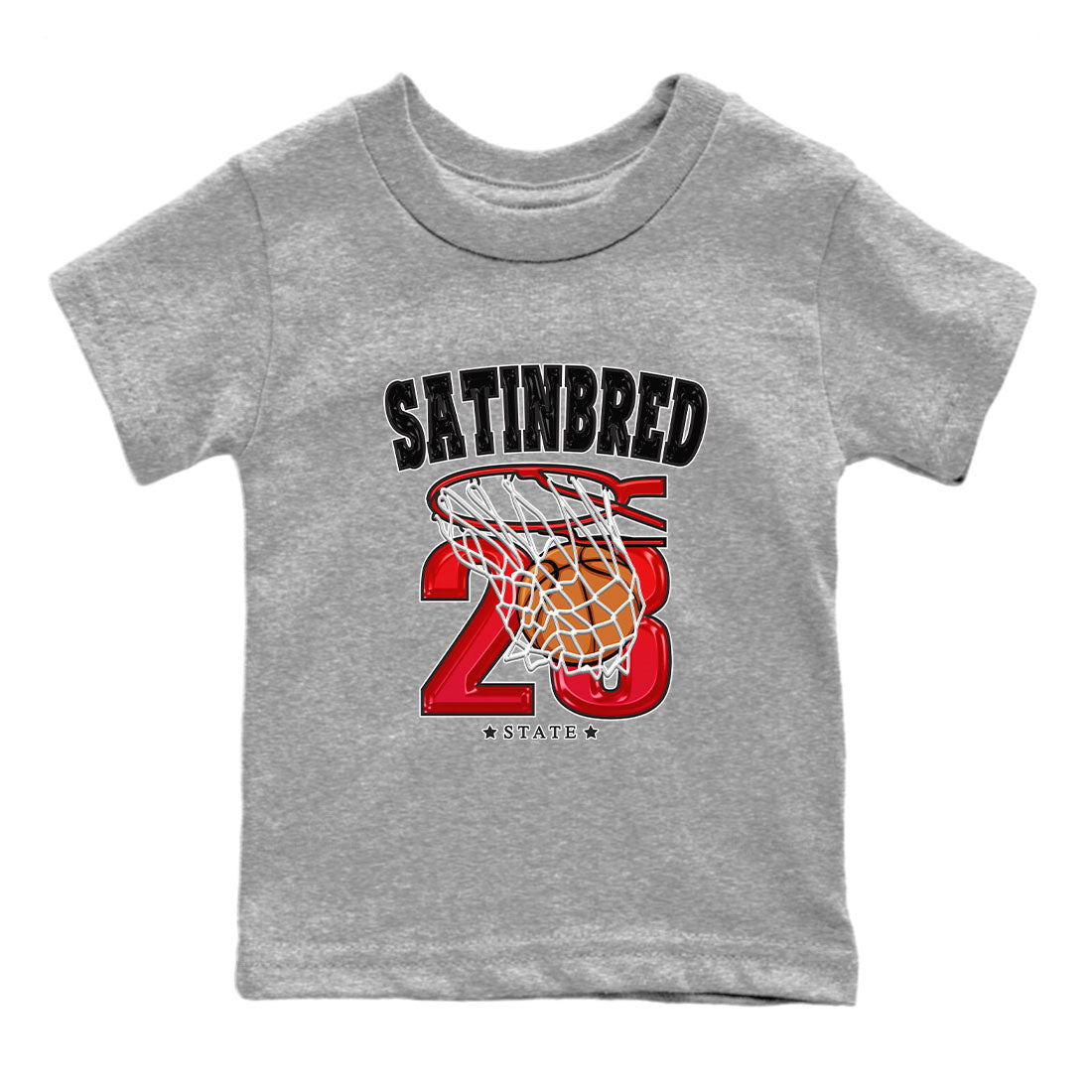 Basketball snkmatch Tee Kids - Air Jordan 1 Satin Bred