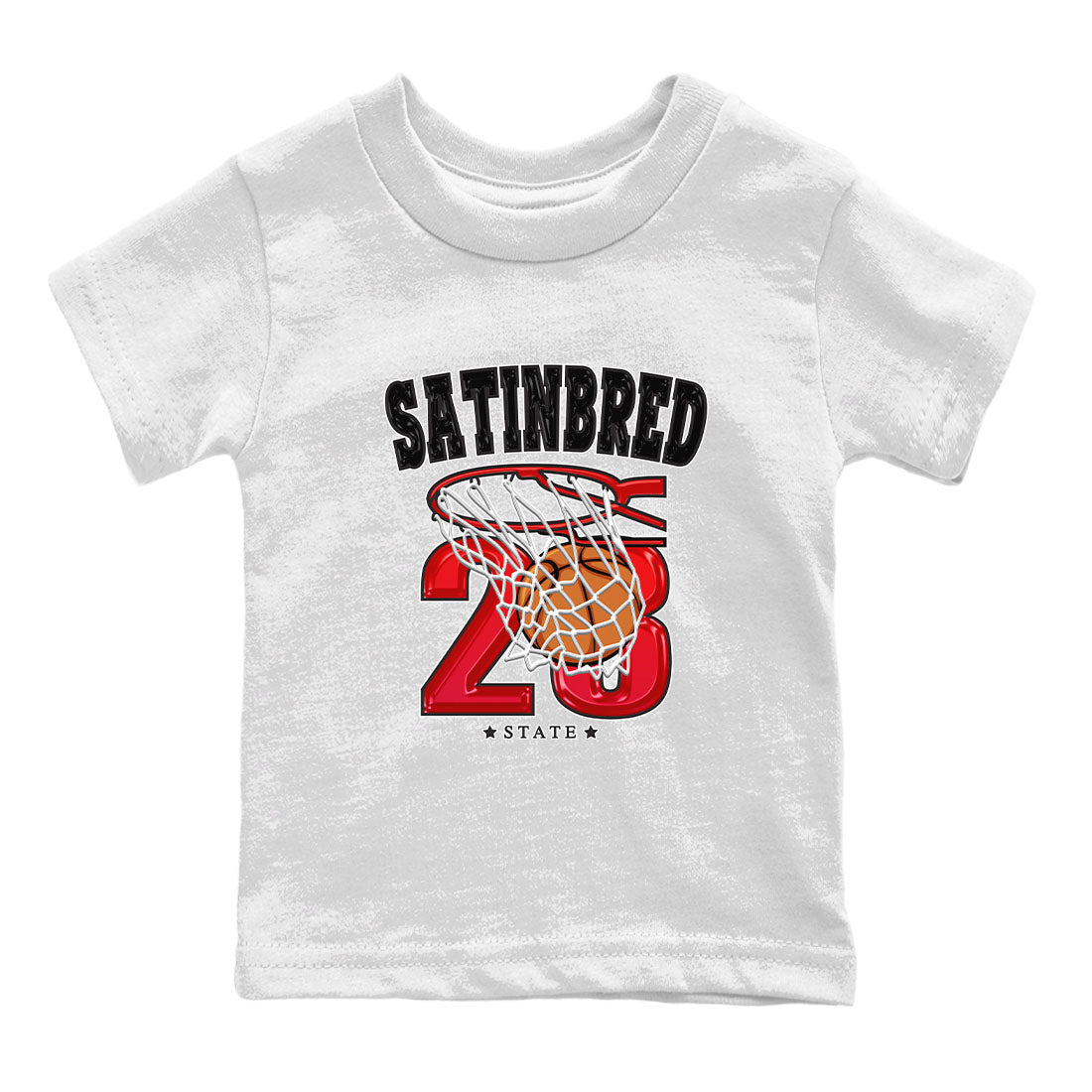 Basketball snkmatch Tee Kids - Air Jordan 1 Satin Bred