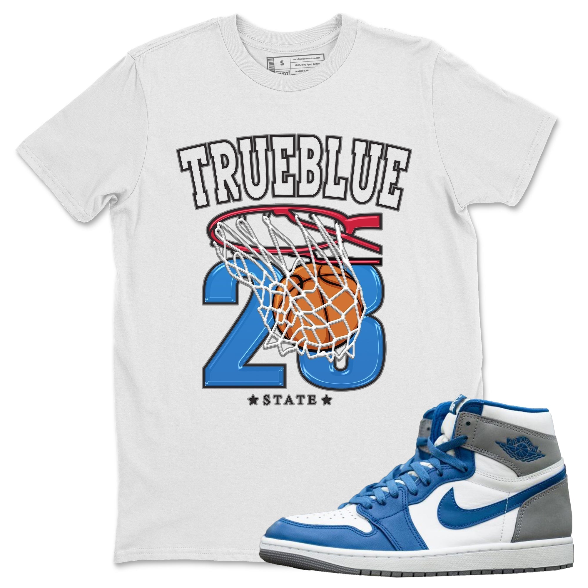 Basketball Unisex Tops - Air Jordan 1 True Blue
