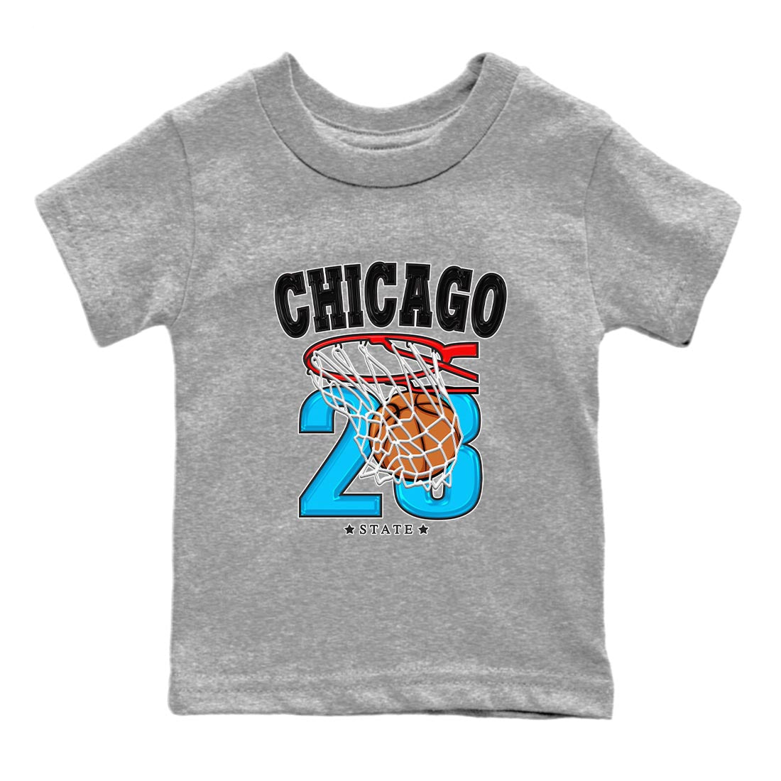 Basketball snkmatch Tee Kids - Air Jordan 1 UNC to Chicago