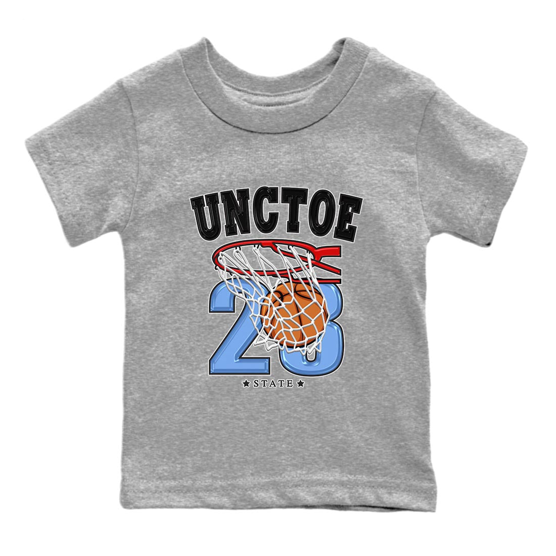 Basketball snkmatch Tee Kids - Air Jordan 1 UNC Toe