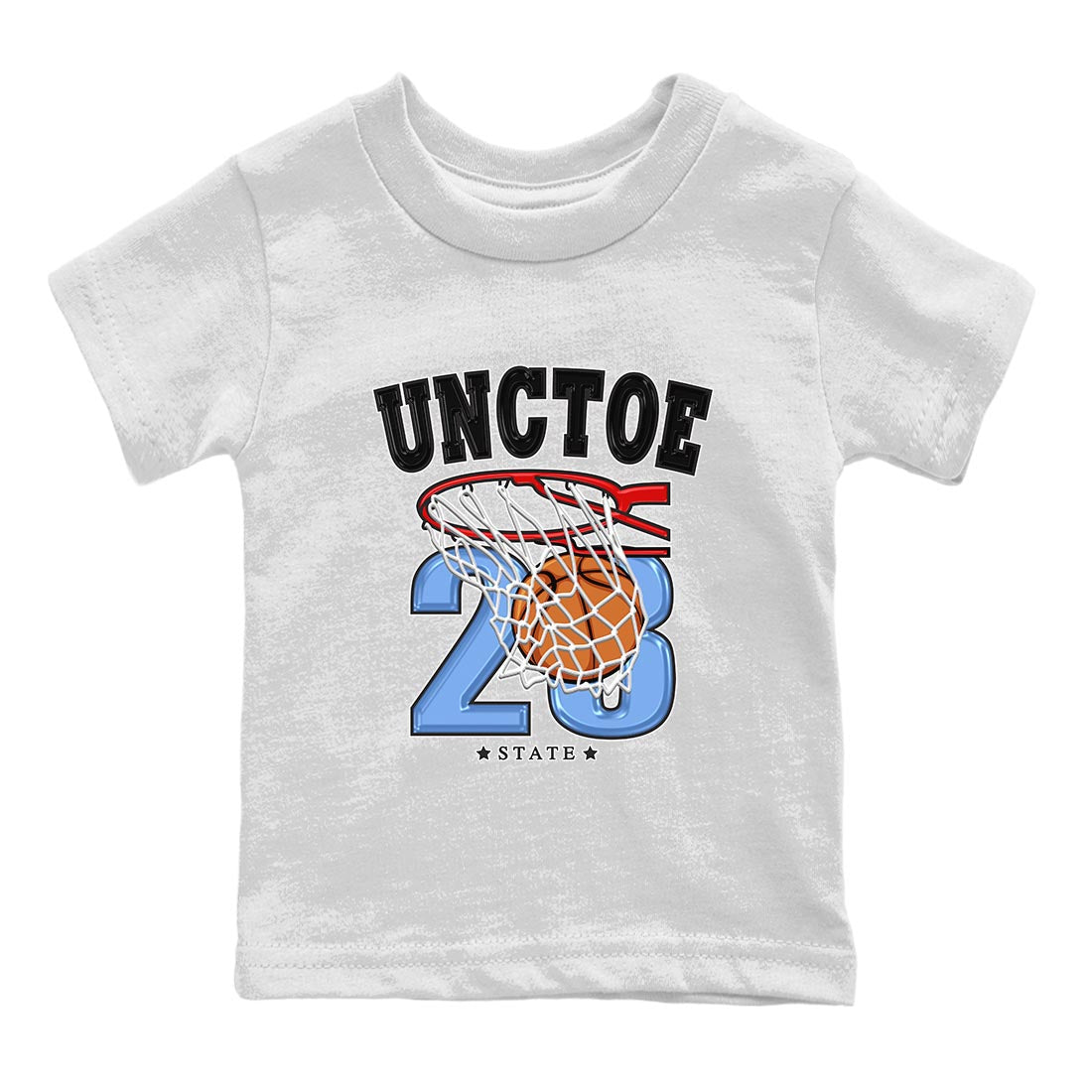 Basketball snkmatch Tee Kids - Air Jordan 1 UNC Toe