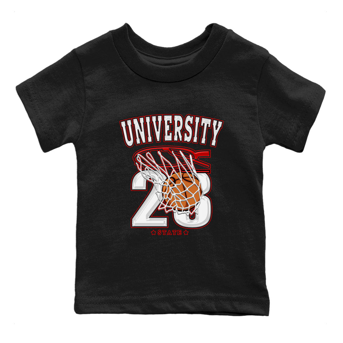 Basketball snkmatch Tee Kids - Air Jordan 1 University Red