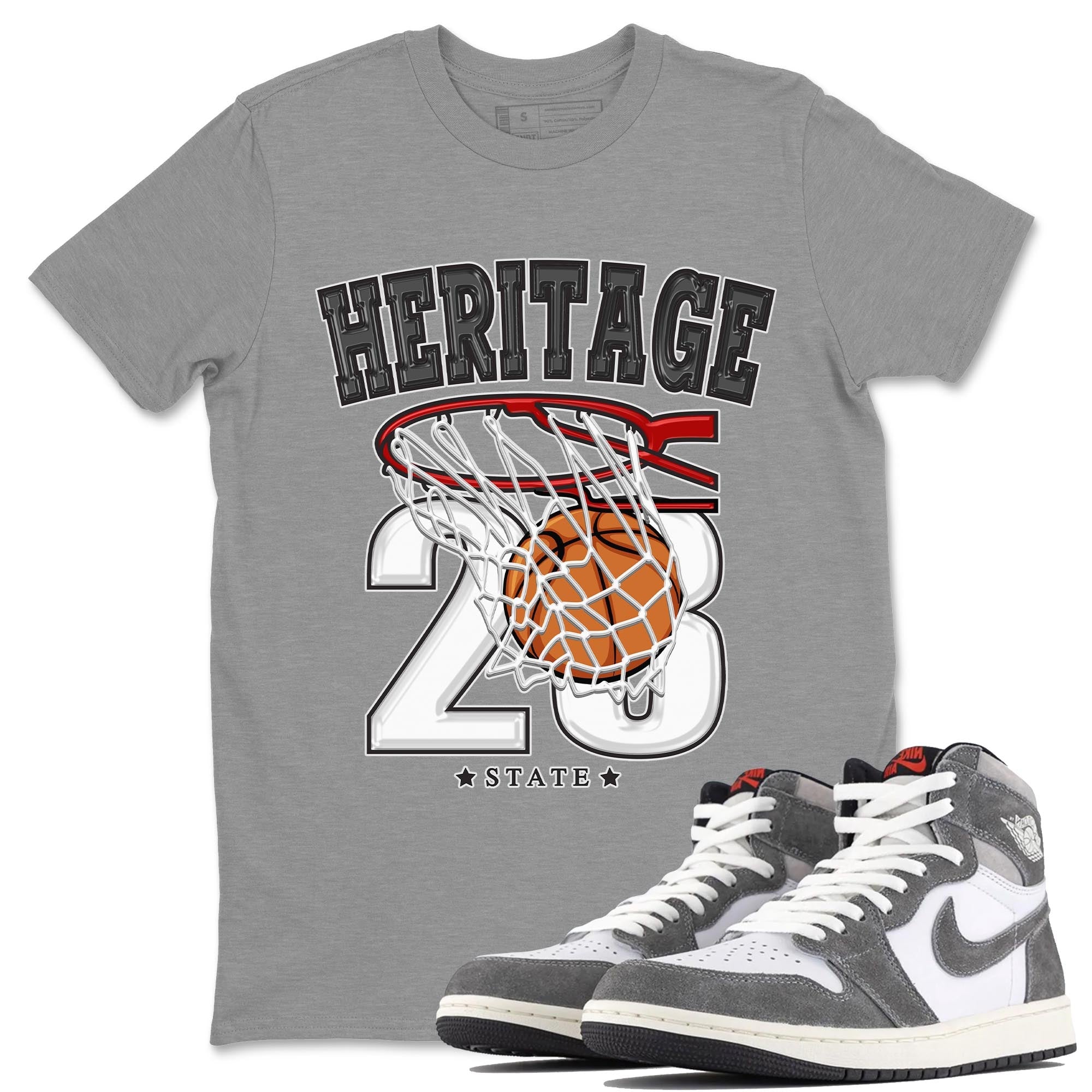 Basketball Unisex Tops - Air Jordan 1 Washed Heritage