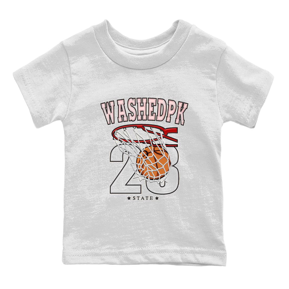 Basketball Kids Tops - Air Jordan 1 Washed Pink