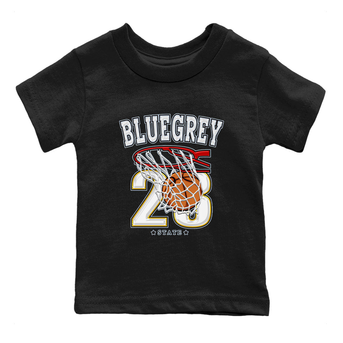 Basketball snkmatch Tees Kids - Air Jordan 13 Blue Grey