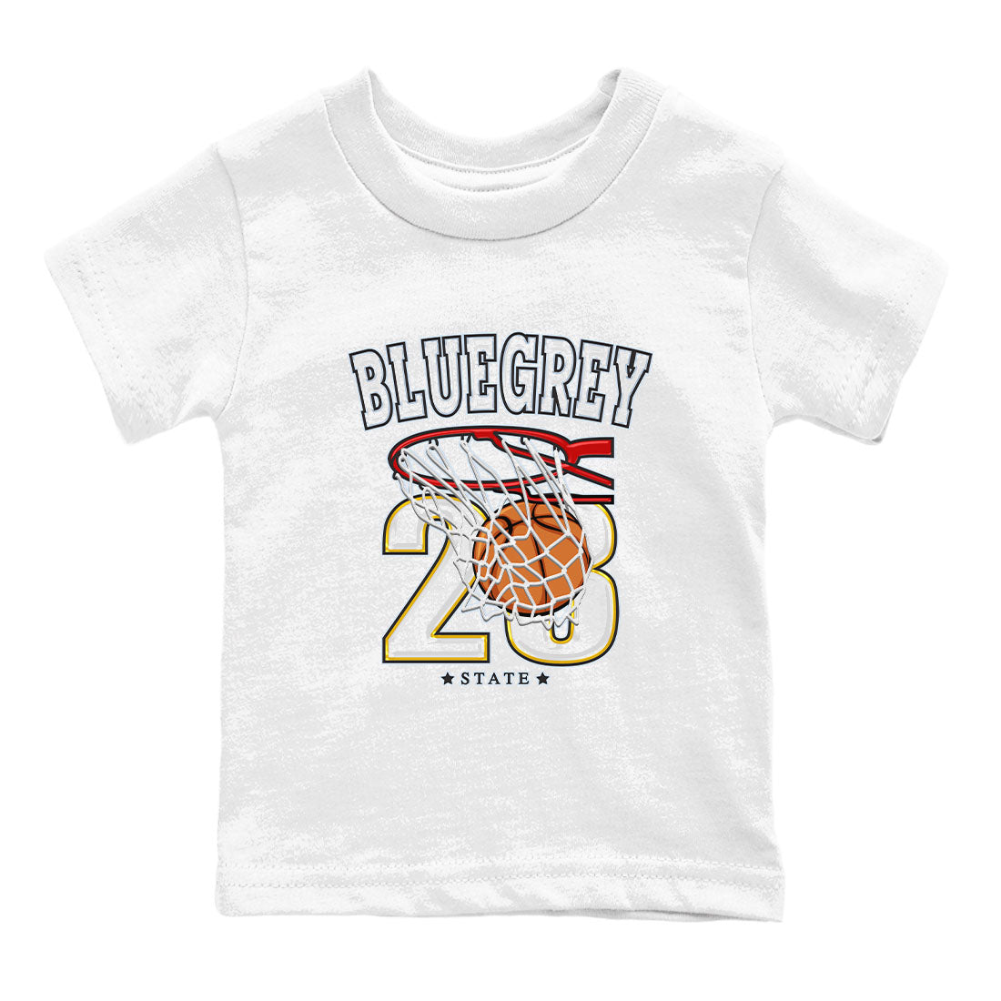 Basketball snkmatch Tees Kids - Air Jordan 13 Blue Grey