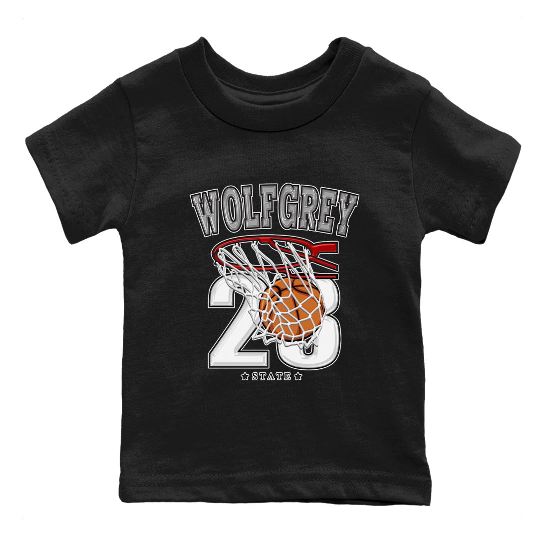 Basketball Kids Tops - Air Jordan 13 Wolf Grey