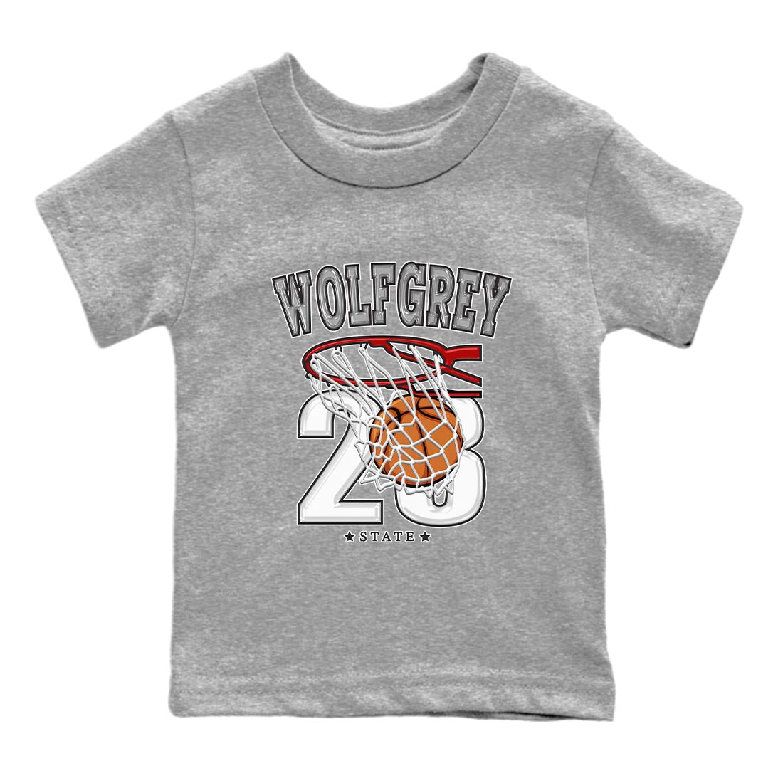 Basketball Kids Tops - Air Jordan 13 Wolf Grey