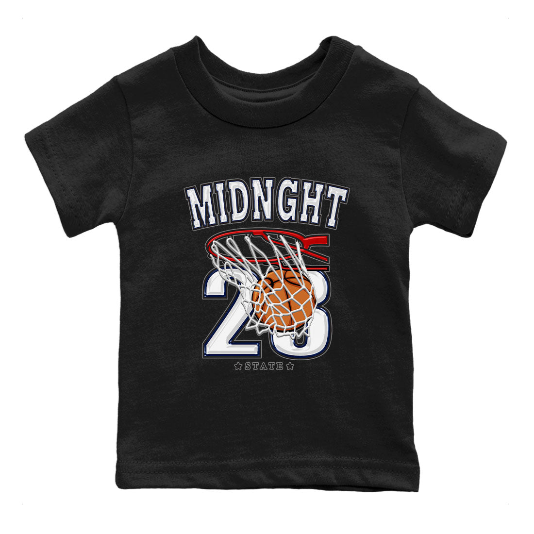 Basketball snkmatch Tees Kids - Air Jordan 3 Midnight Navy 2023
