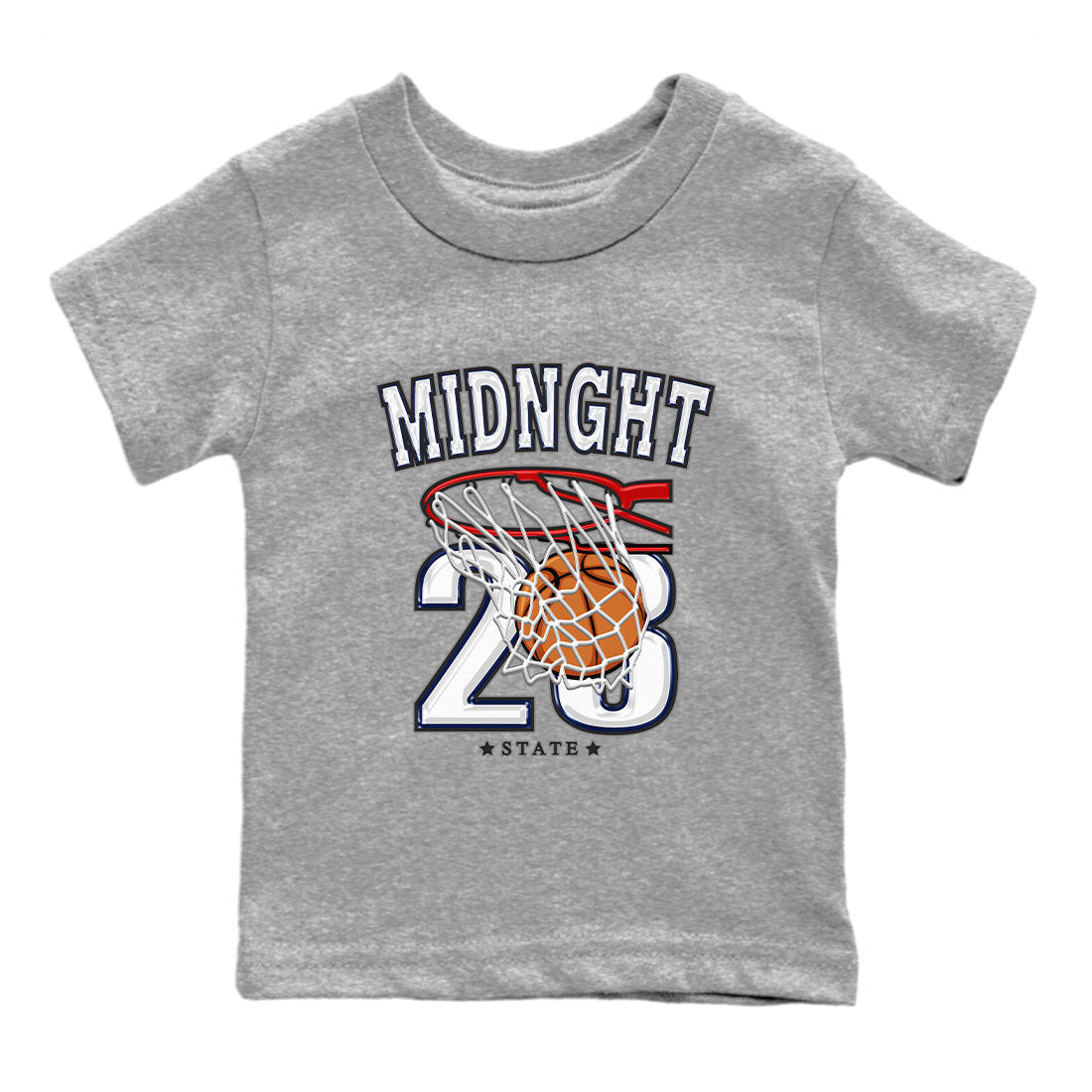 Basketball snkmatch Tees Kids - Air Jordan 3 Midnight Navy 2023