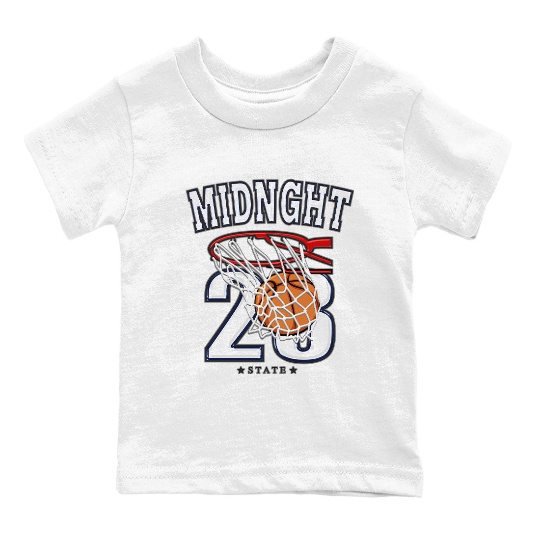 Basketball snkmatch Tees Kids - Air Jordan 3 Midnight Navy 2023
