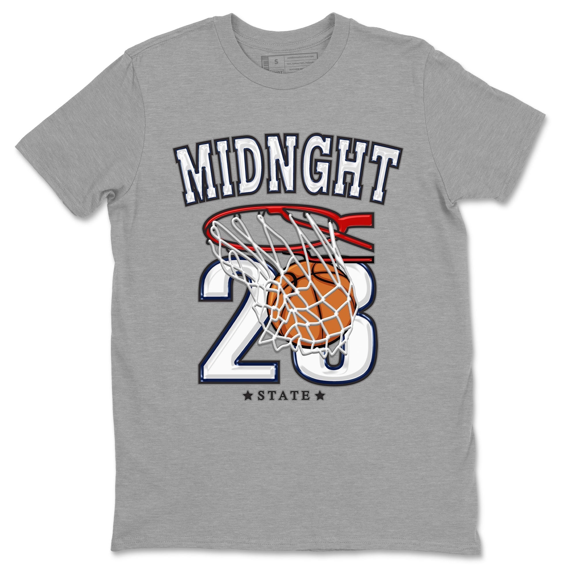 Basketball snkmatch Tees - Air Jordan 3 Midnight Navy 2023