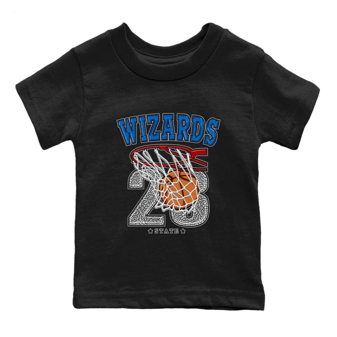Basketball Kids Tops - Air Jordan 3 Wizards