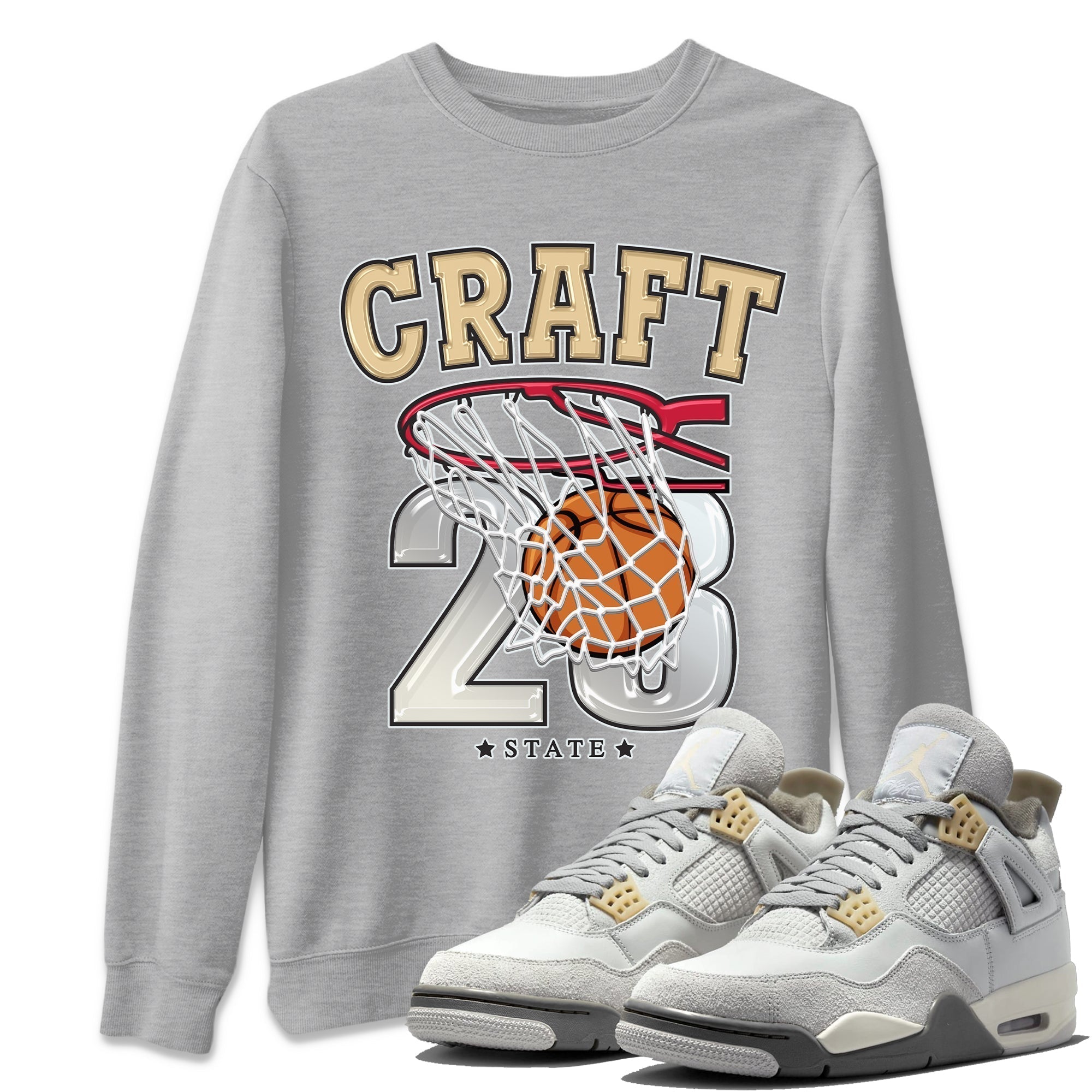 Basketball Unisex Tops - Air Jordan 4 Craft