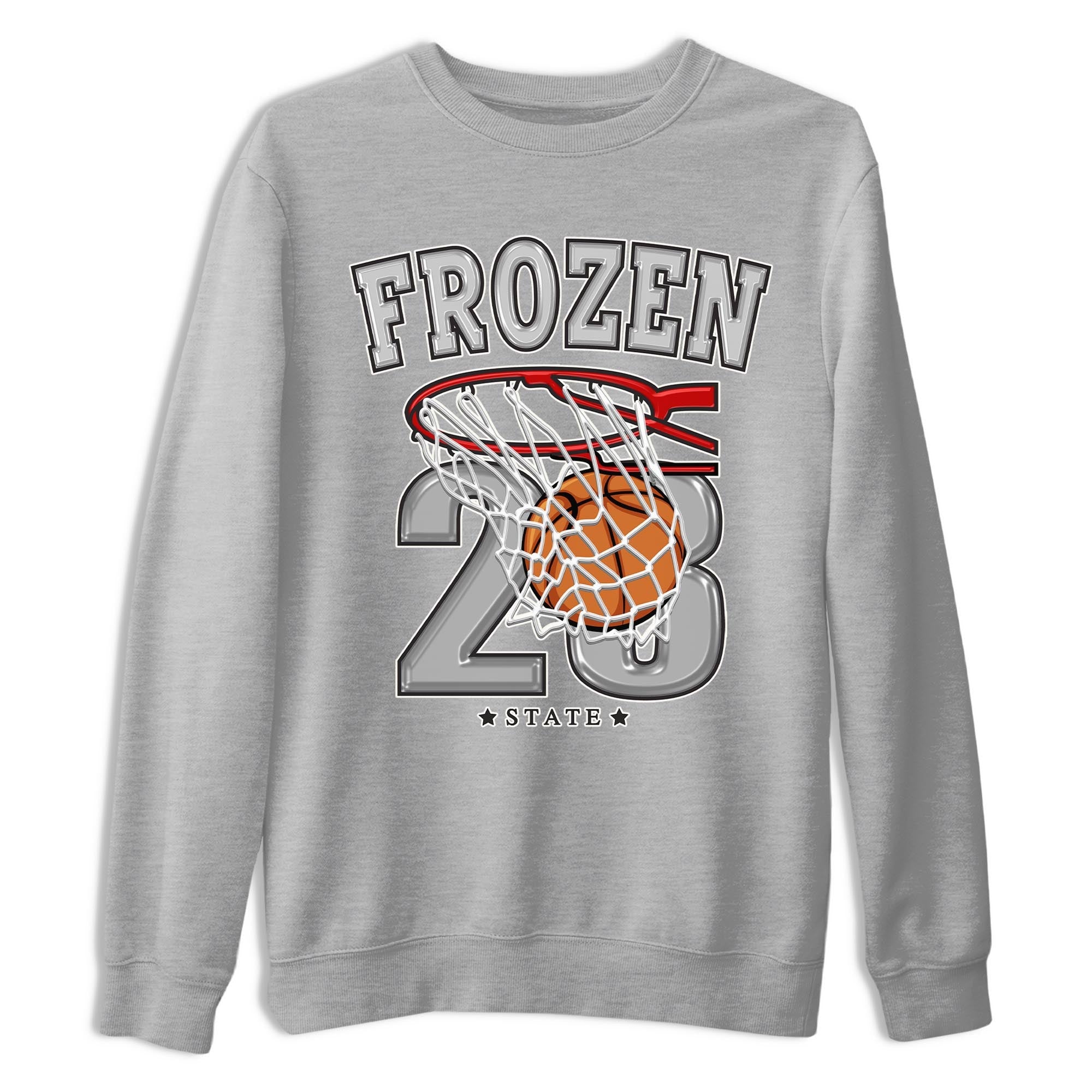 Basketball snkmatch Tee - Air Jordan 4 Frozen Moments