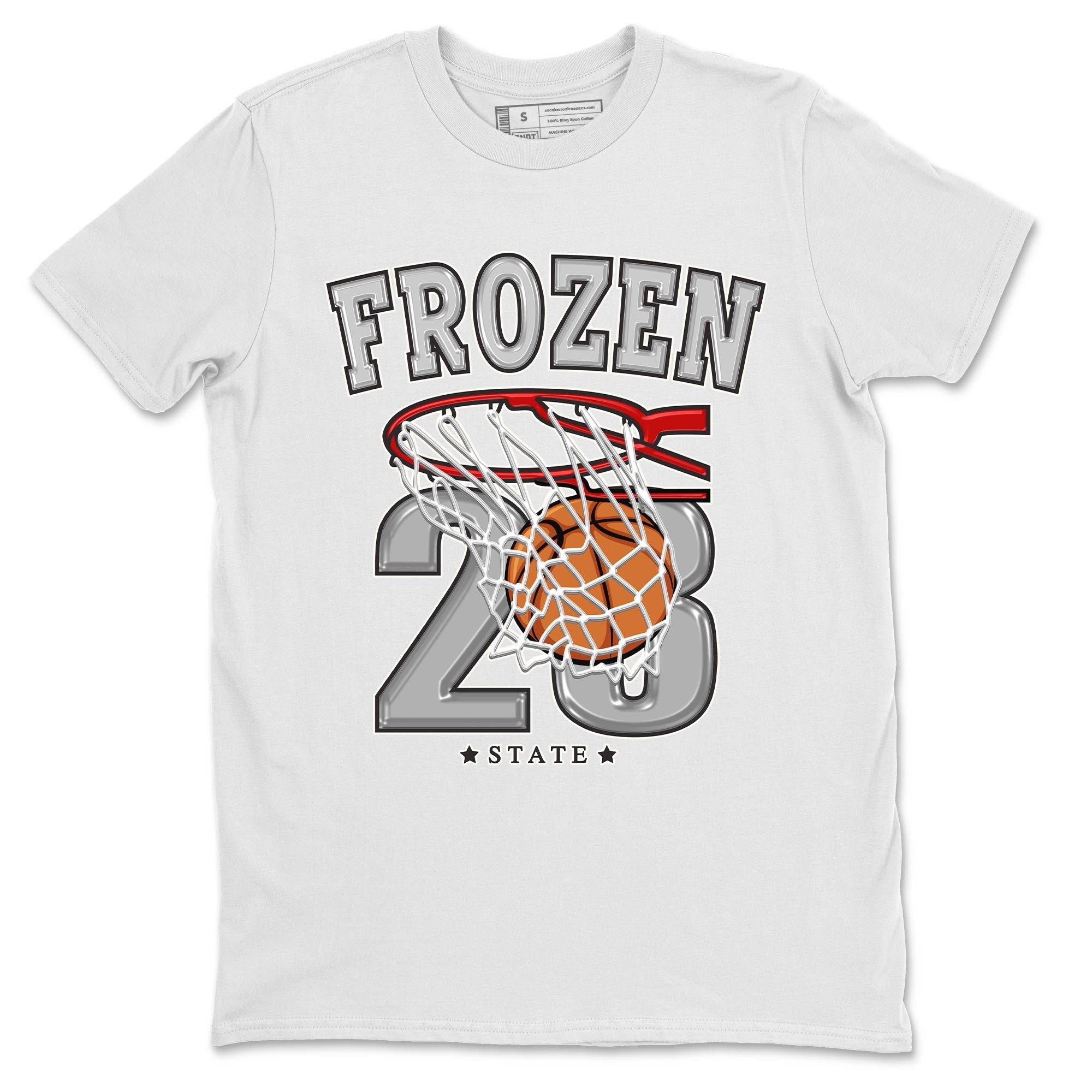 Basketball snkmatch Tee - Air Jordan 4 Frozen Moments