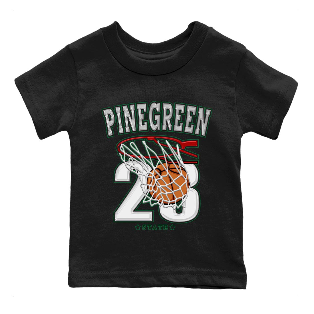 Basketball Kids Tops - Air Jordan 4 Pine Green SB